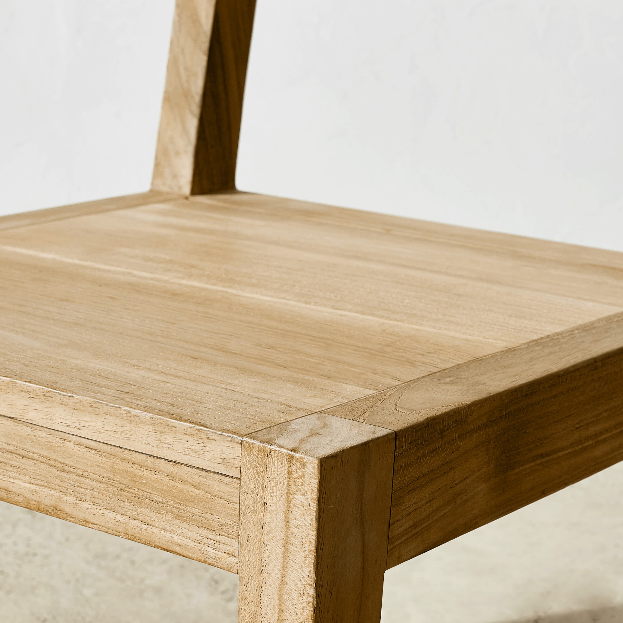 Larnaca Outdoor Teak Dining Side Chair