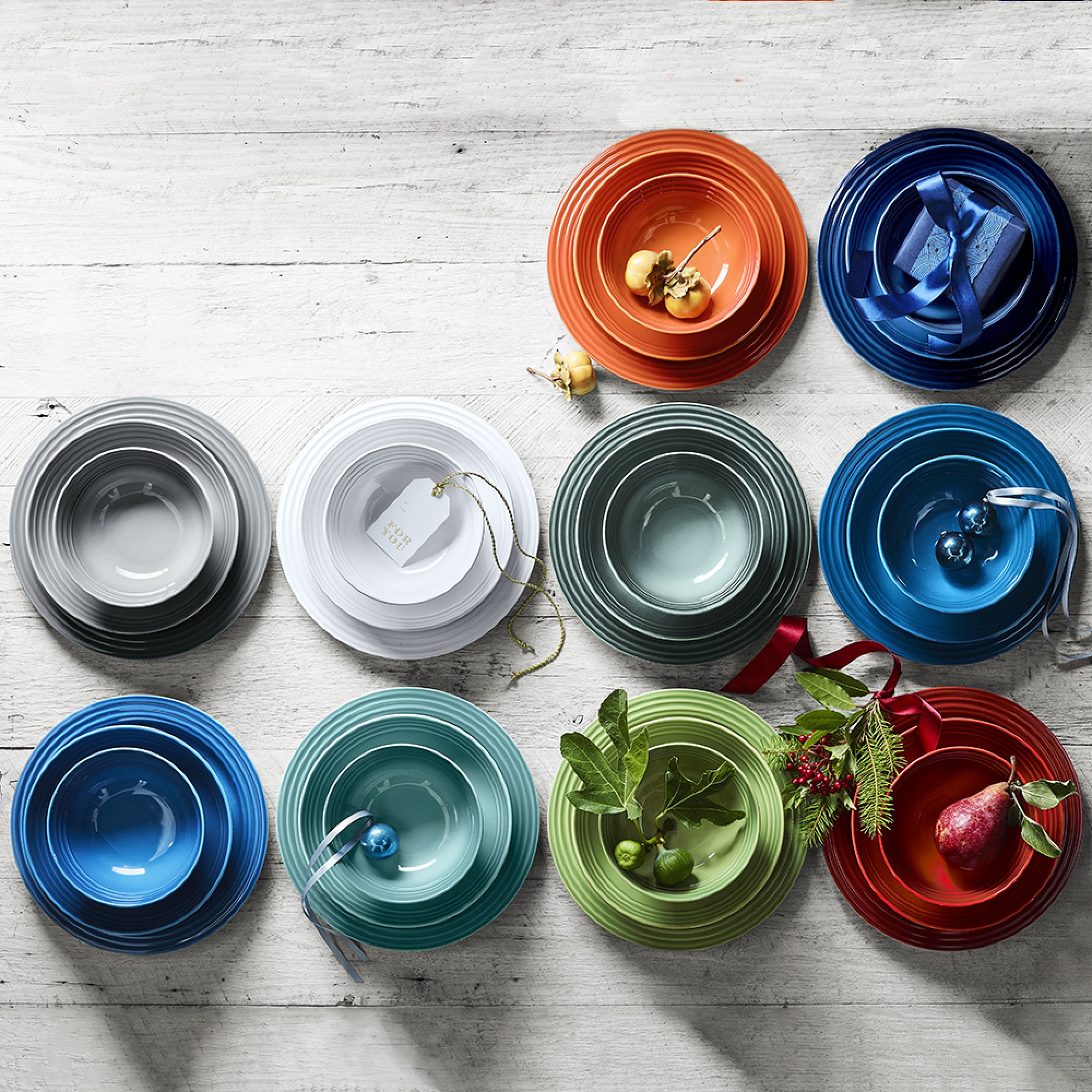 Le Creuset Vancouver Salad Plates, Set of 4