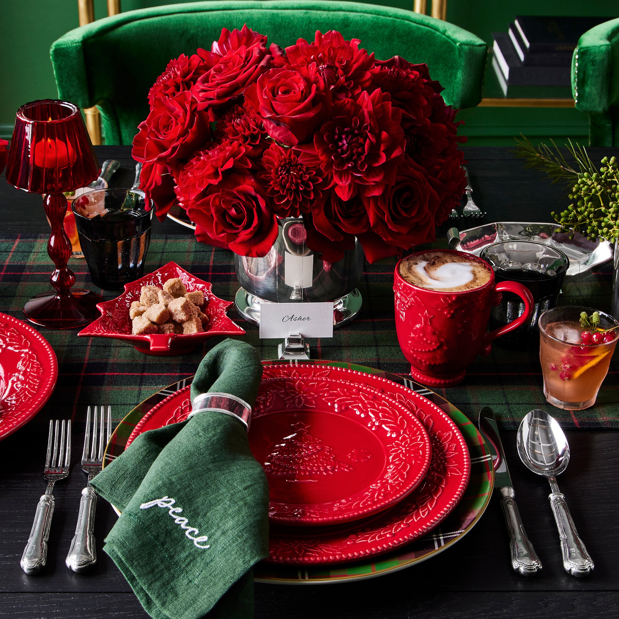 Heirloom Silver Napkin Rings, Set of 4