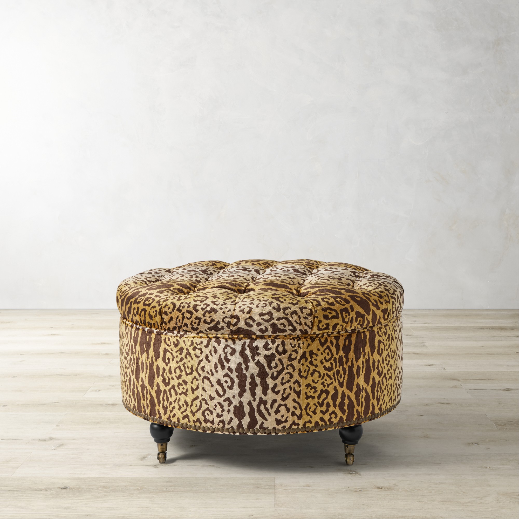 Soho Tufted Round Storage Ottoman (36)