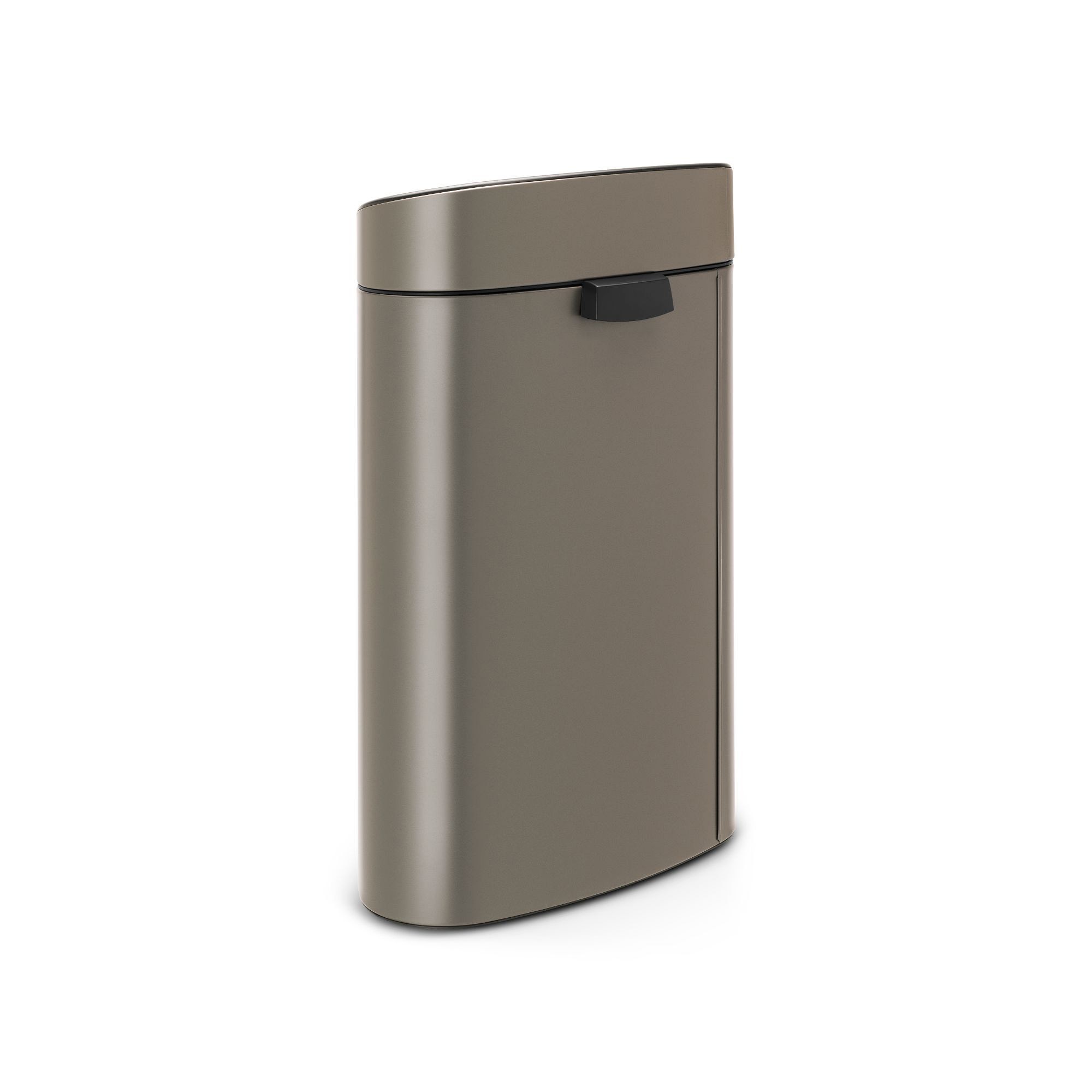 Brabantia Touch Top Trash Can, 10.6 Gallon