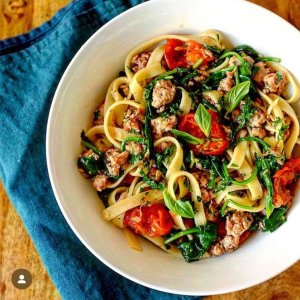 Apilco Tuileries Porcelain Pasta Bowls