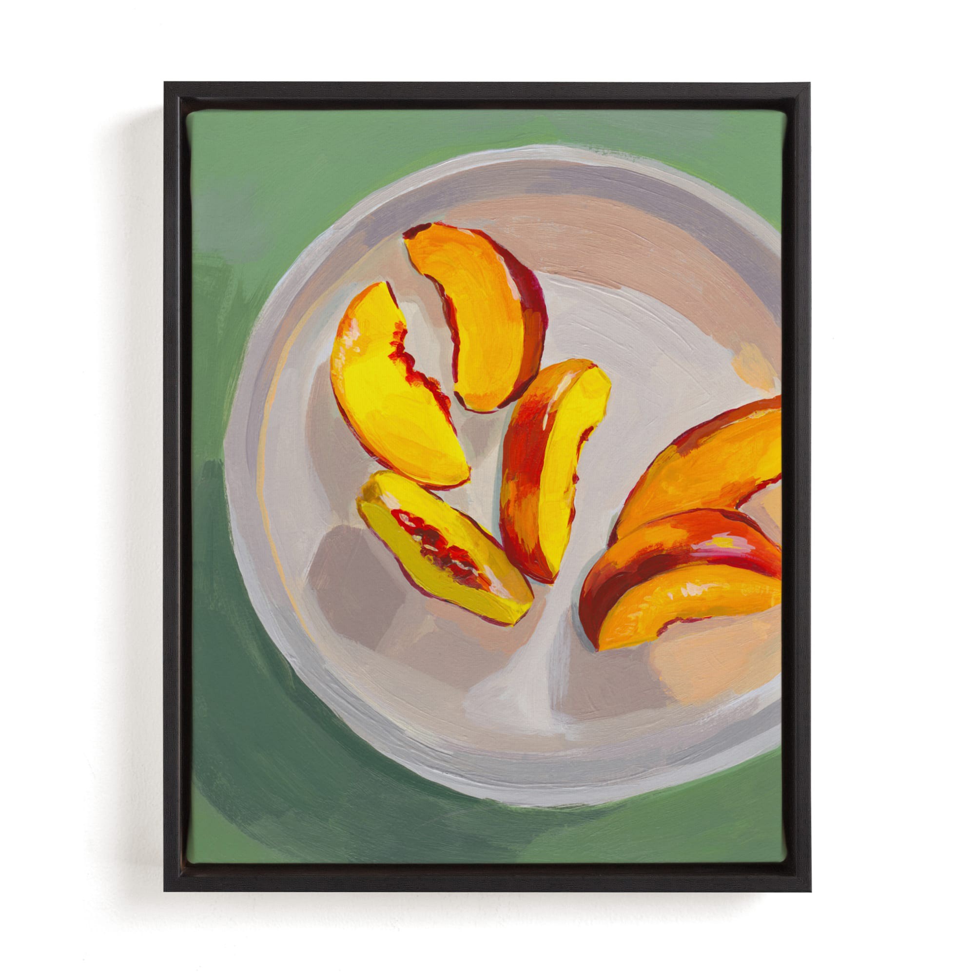 Peaches Limited Edition Kitchen Art by Minted