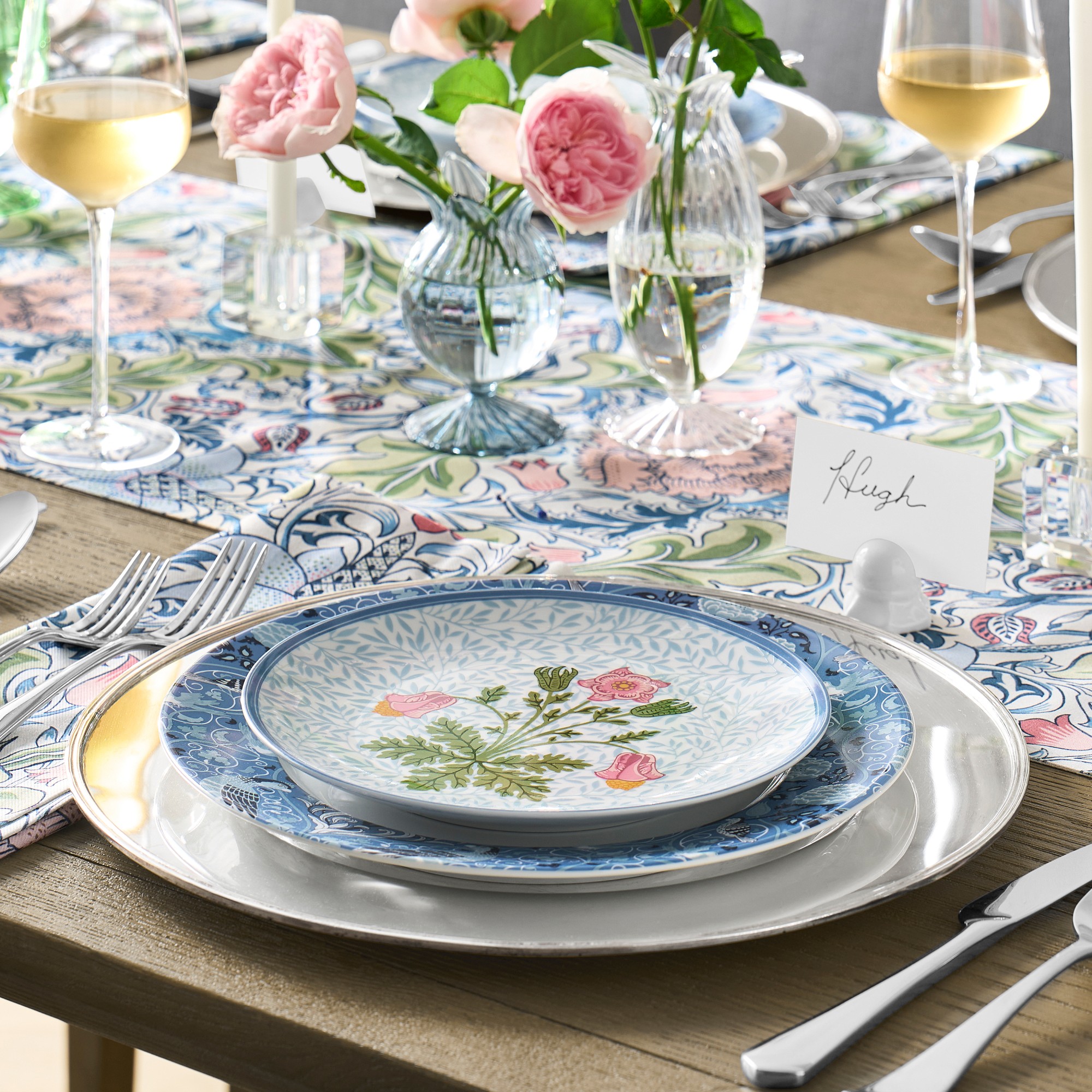 Morris & Co. x Williams Sonoma Severne Table Runner