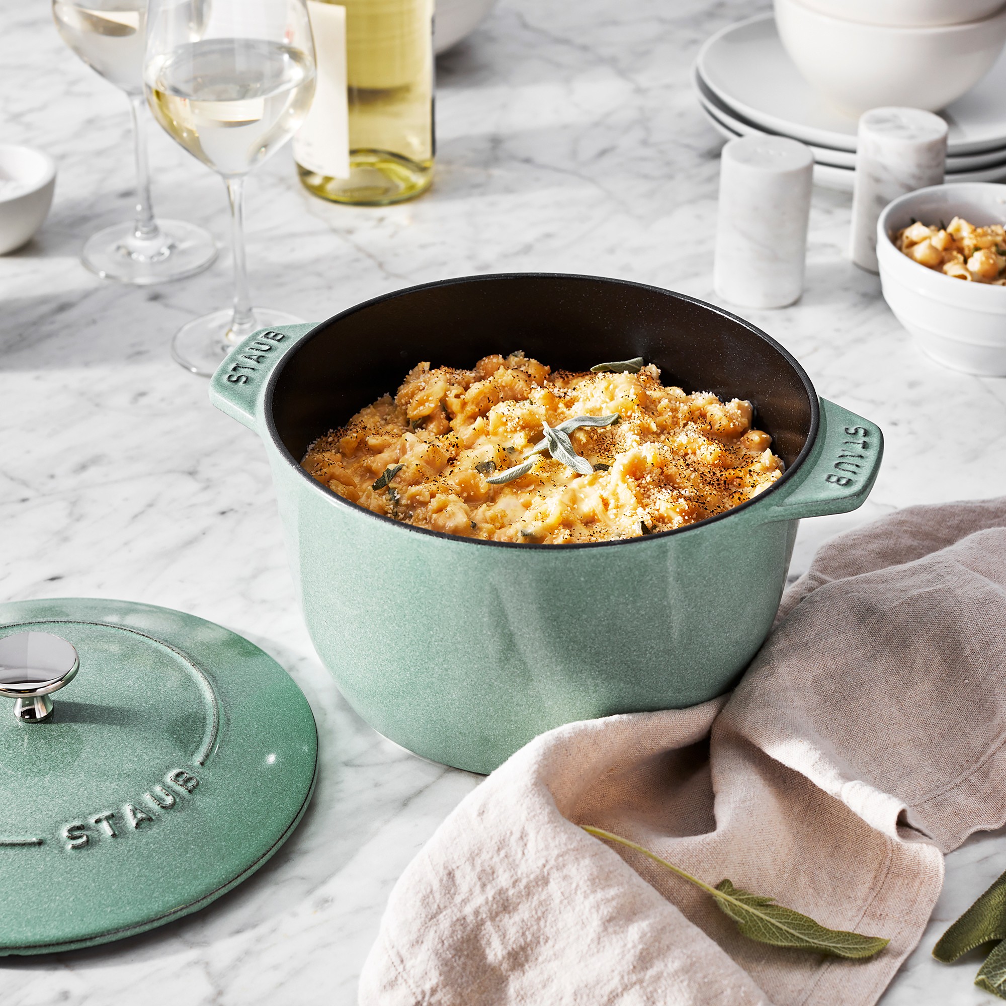 Staub Enameled Cast Iron Demi French Oven, 3 1/4-Qt.