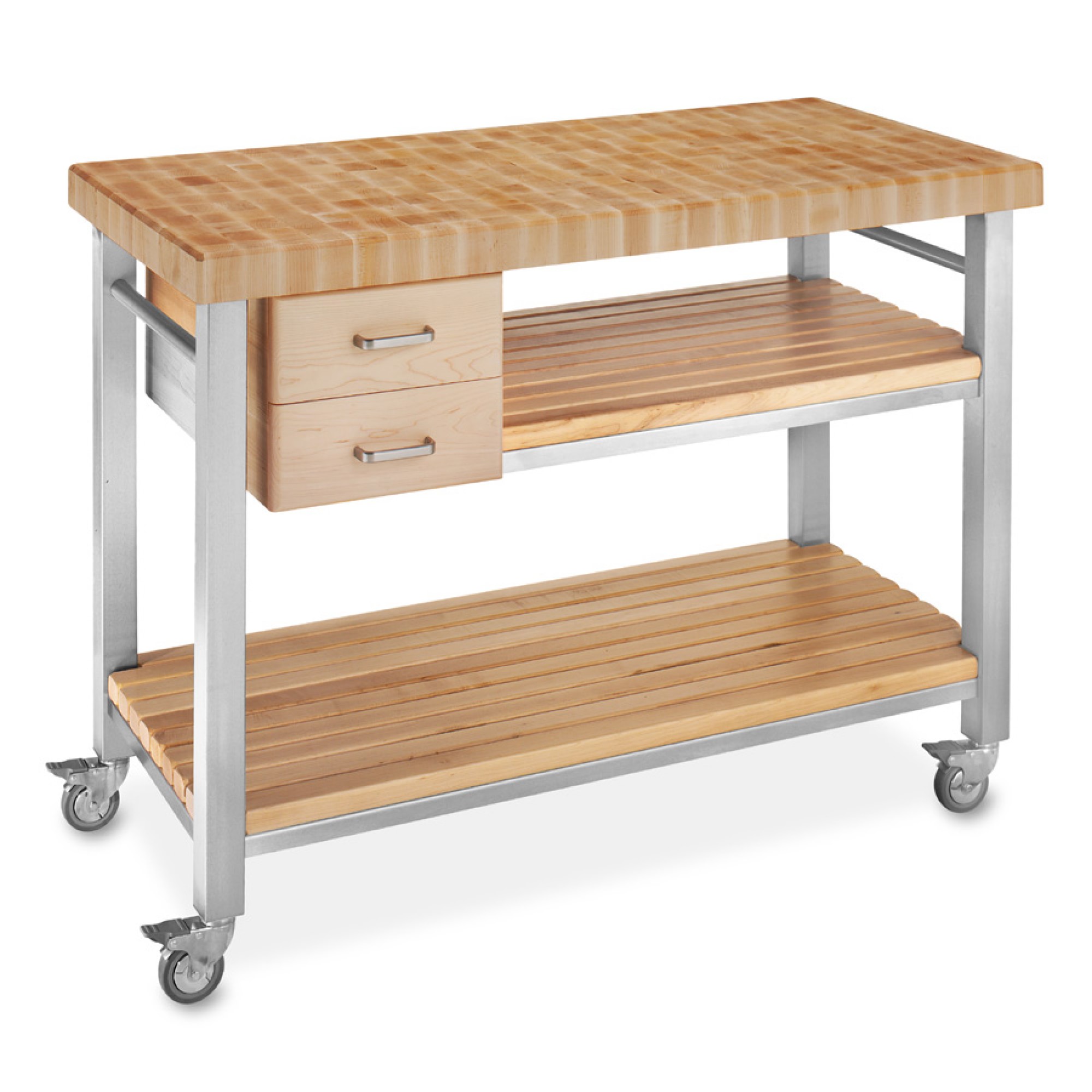 John Boos End-Grain Butcher Block Culinary Cart (48)