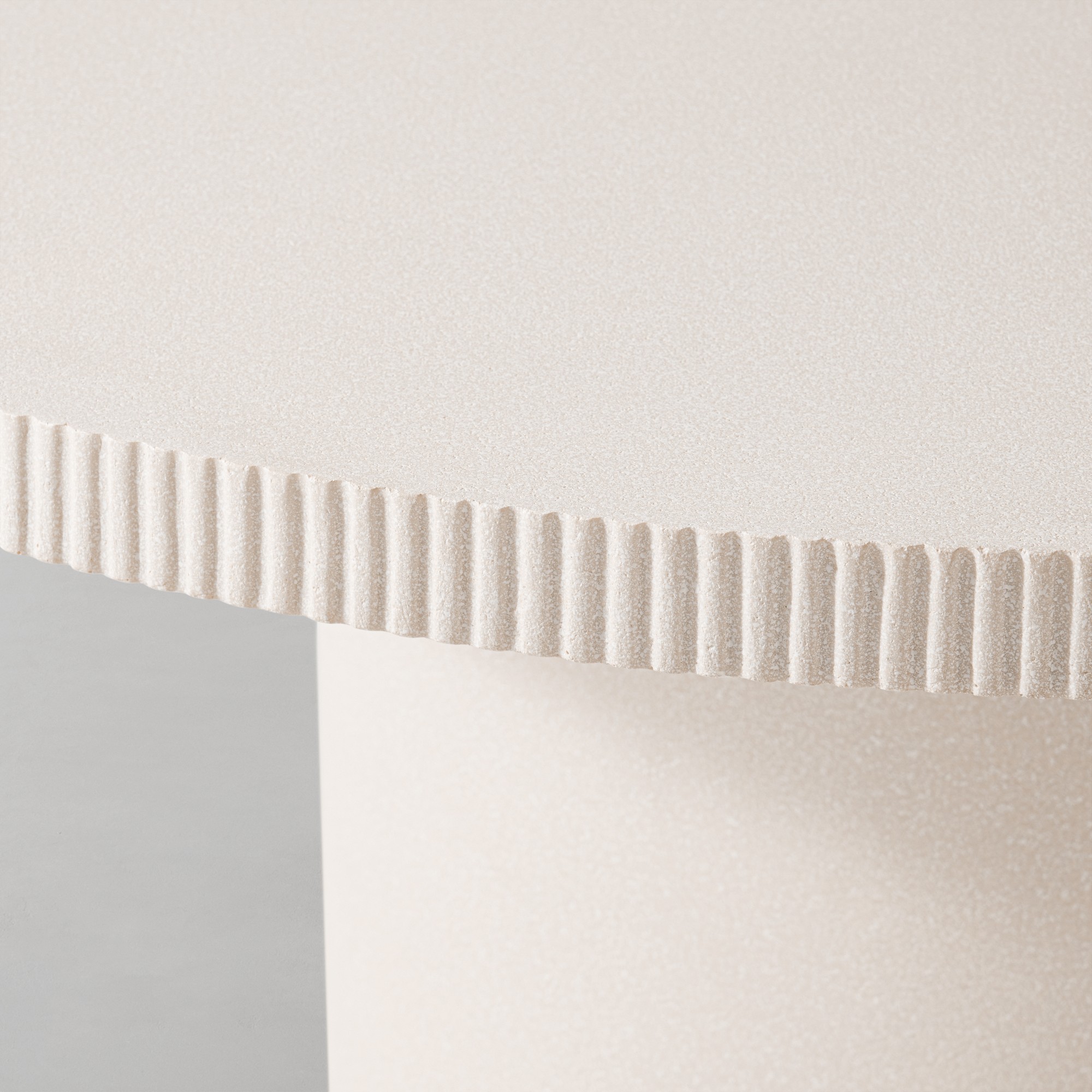 Hollis Round Fiberstone Outdoor Dining Table (59)