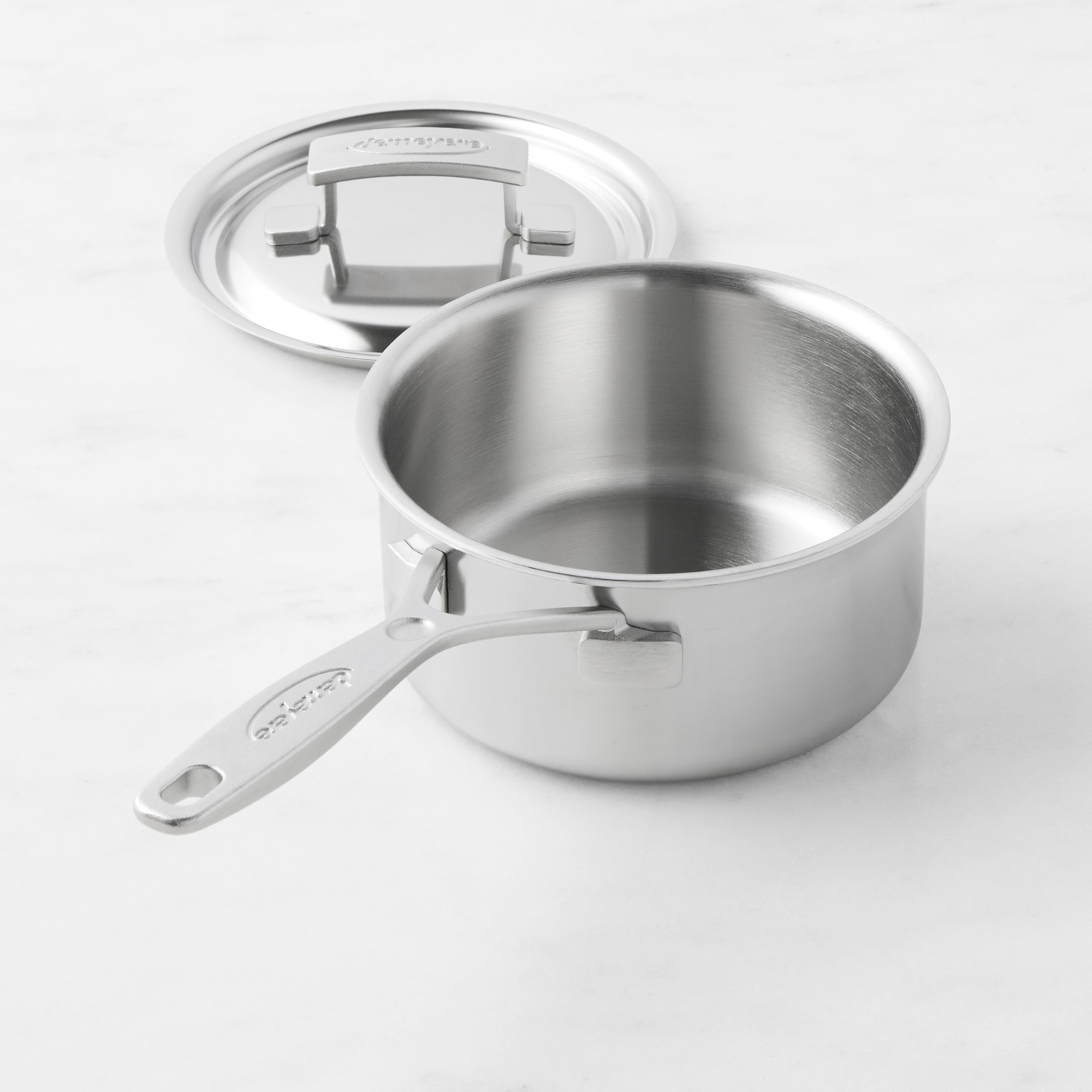 Demeyere Industry Stainless-Steel Saucepan, 1 1/2-Qt.