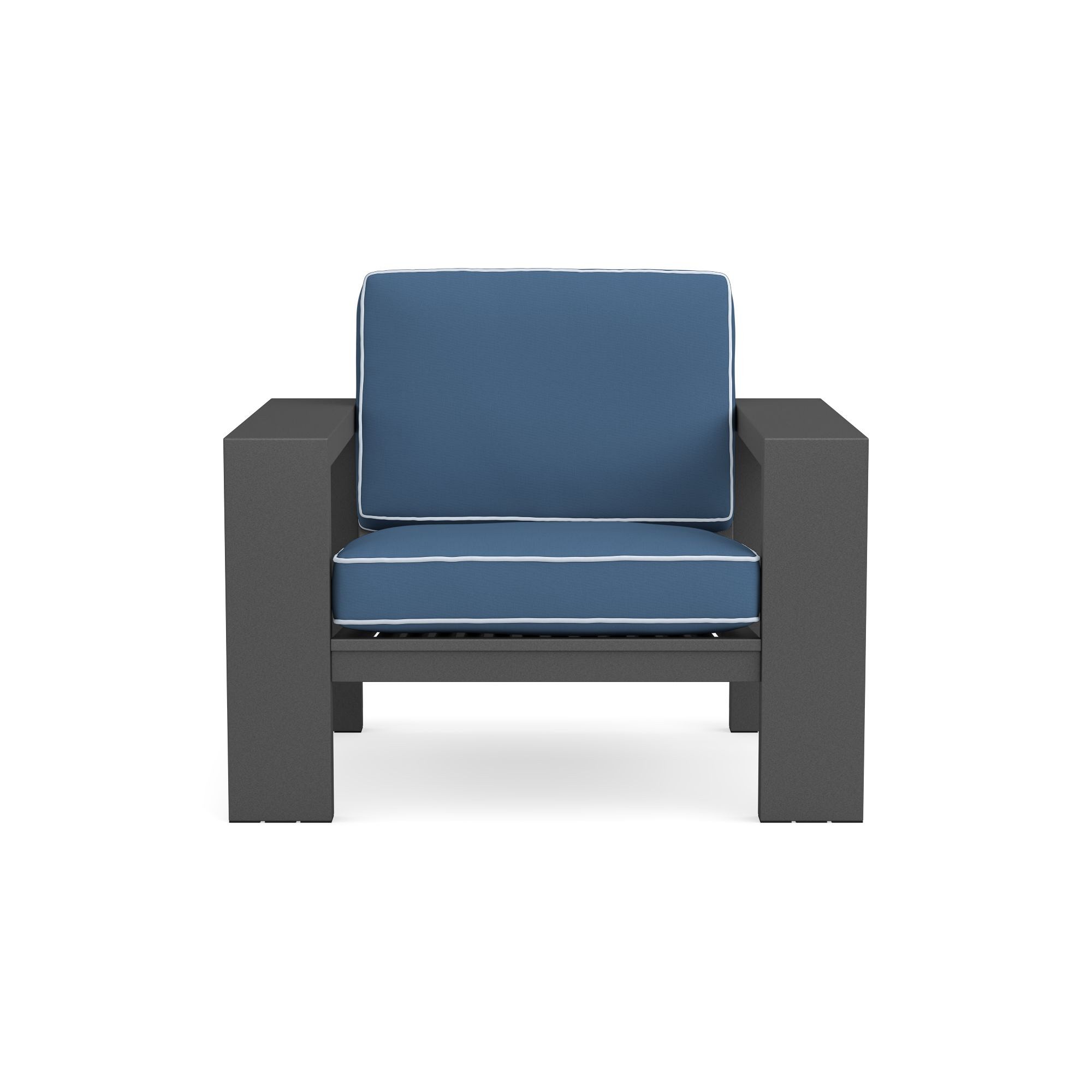 Larnaca Outdoor Metal Club Chair Cushions