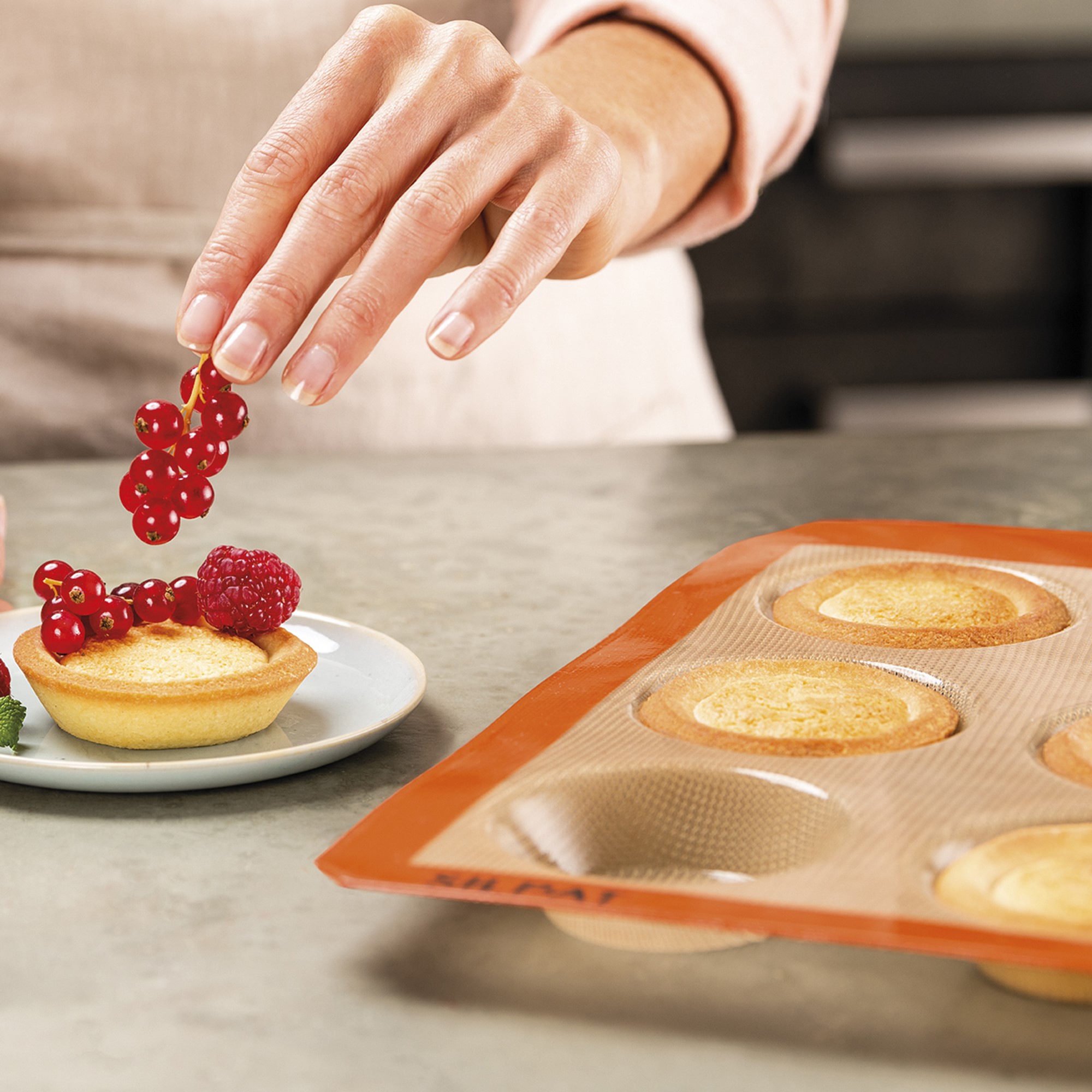 Silpat Nonstick Silicone Perfect Tartelettes Pan