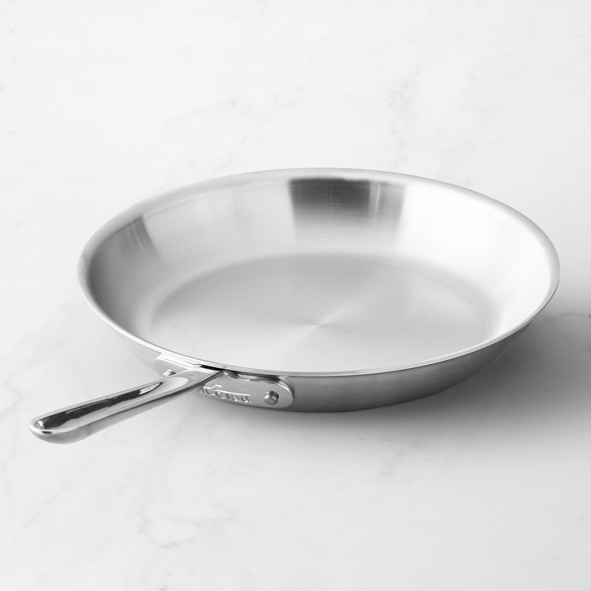 All-Clad D5® Brushed Stainless-Steel Fry Pans