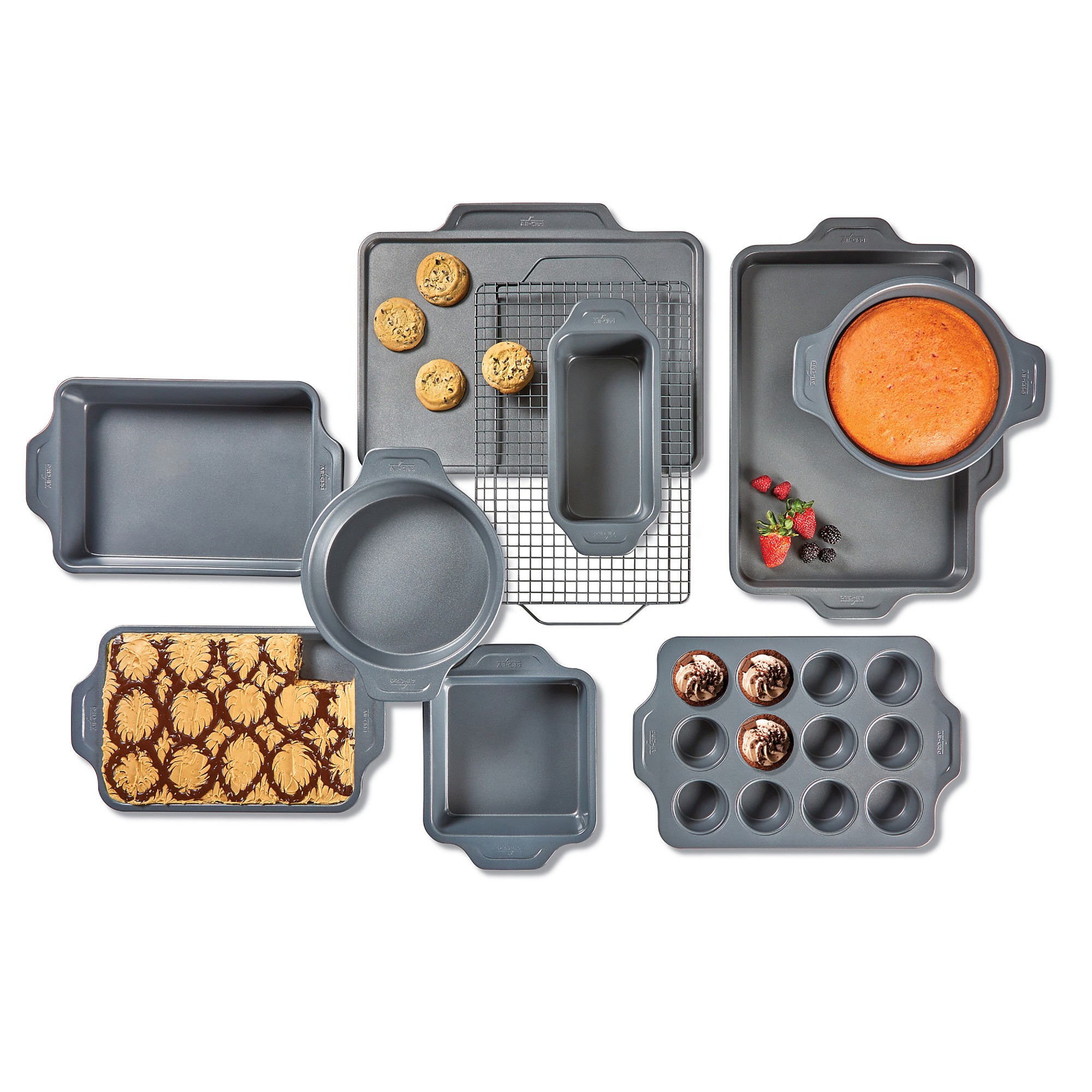 All-Clad Nonstick Pro Release Bakeware, Set of 10