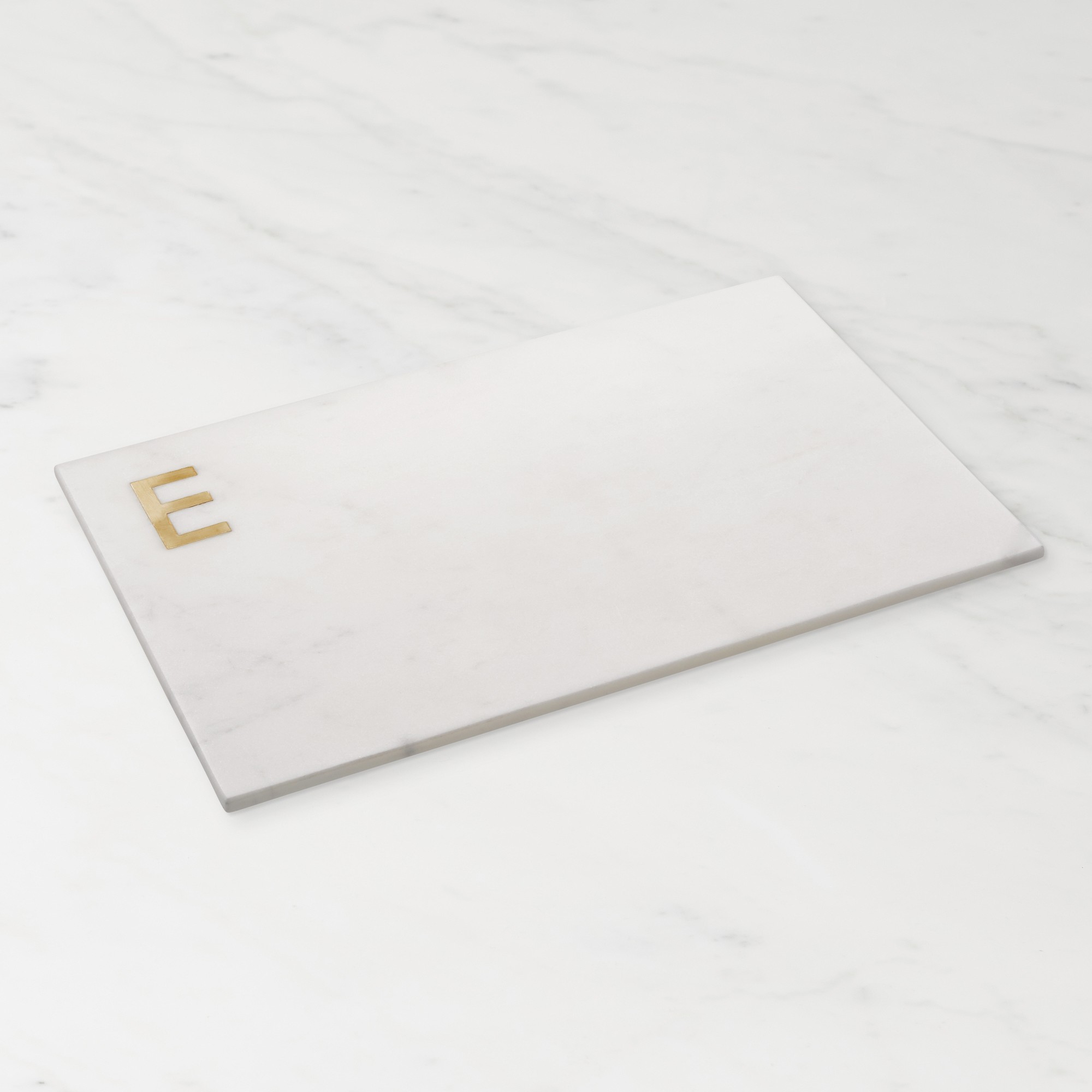 Marble & Brass Monogram Board