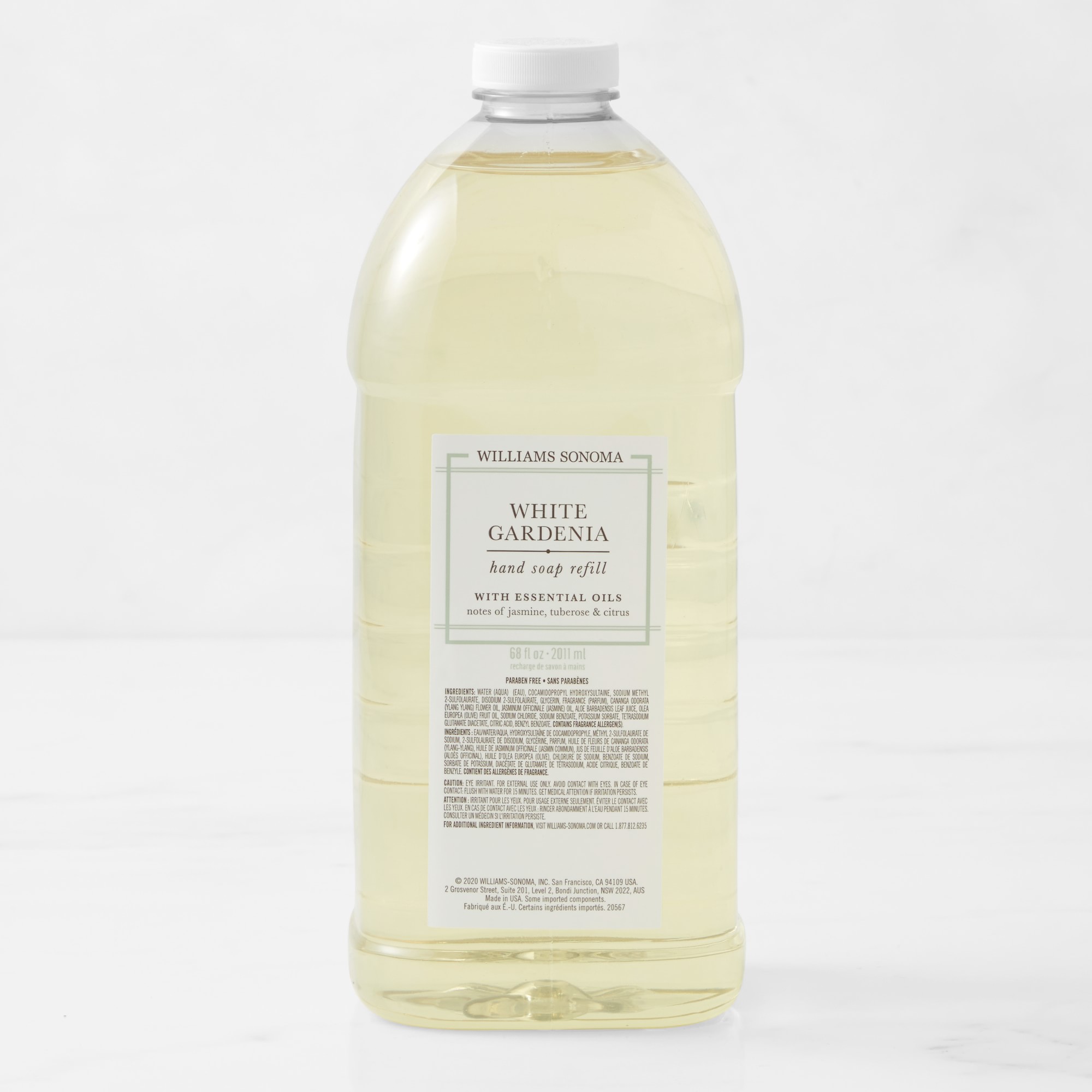 Williams Sonoma White Gardenia Hand Soap Refill