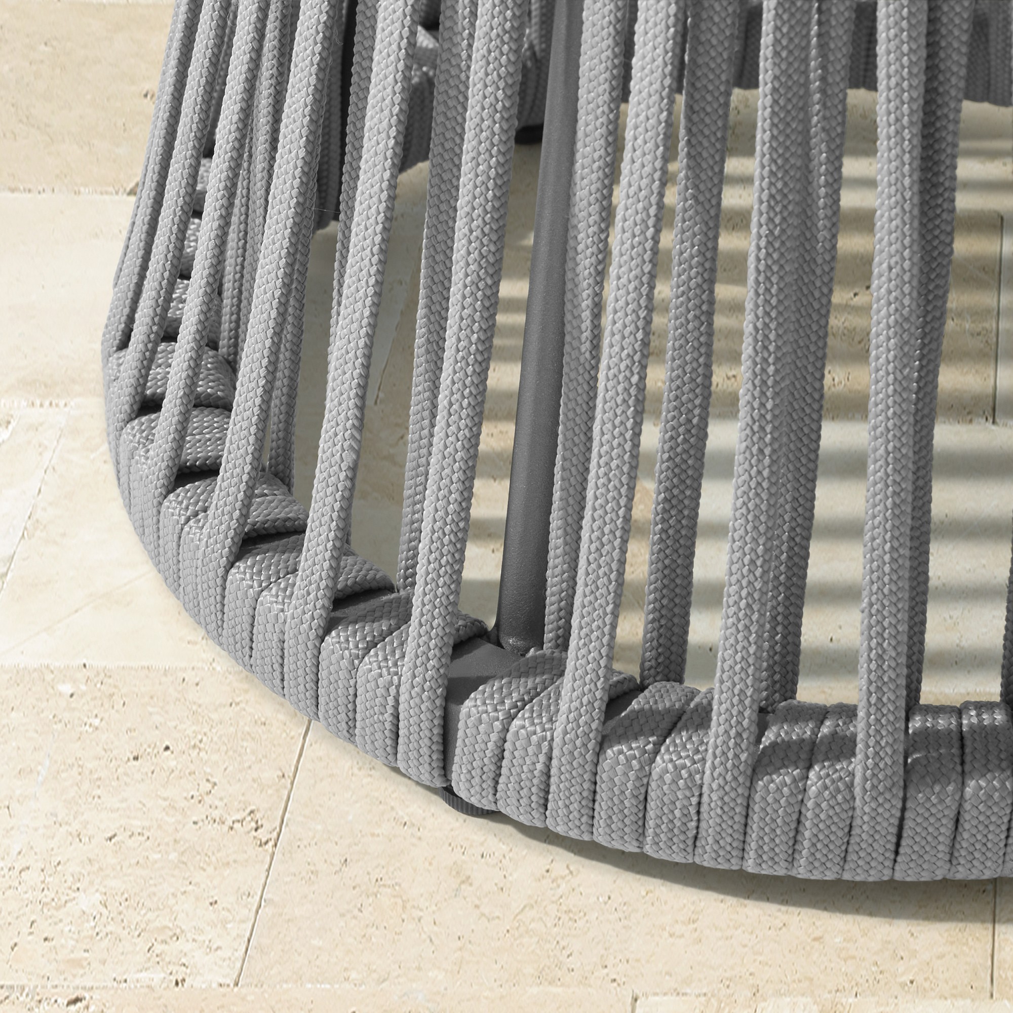 Pasadena Outdoor Fiberstone and Rope Side Table (18)