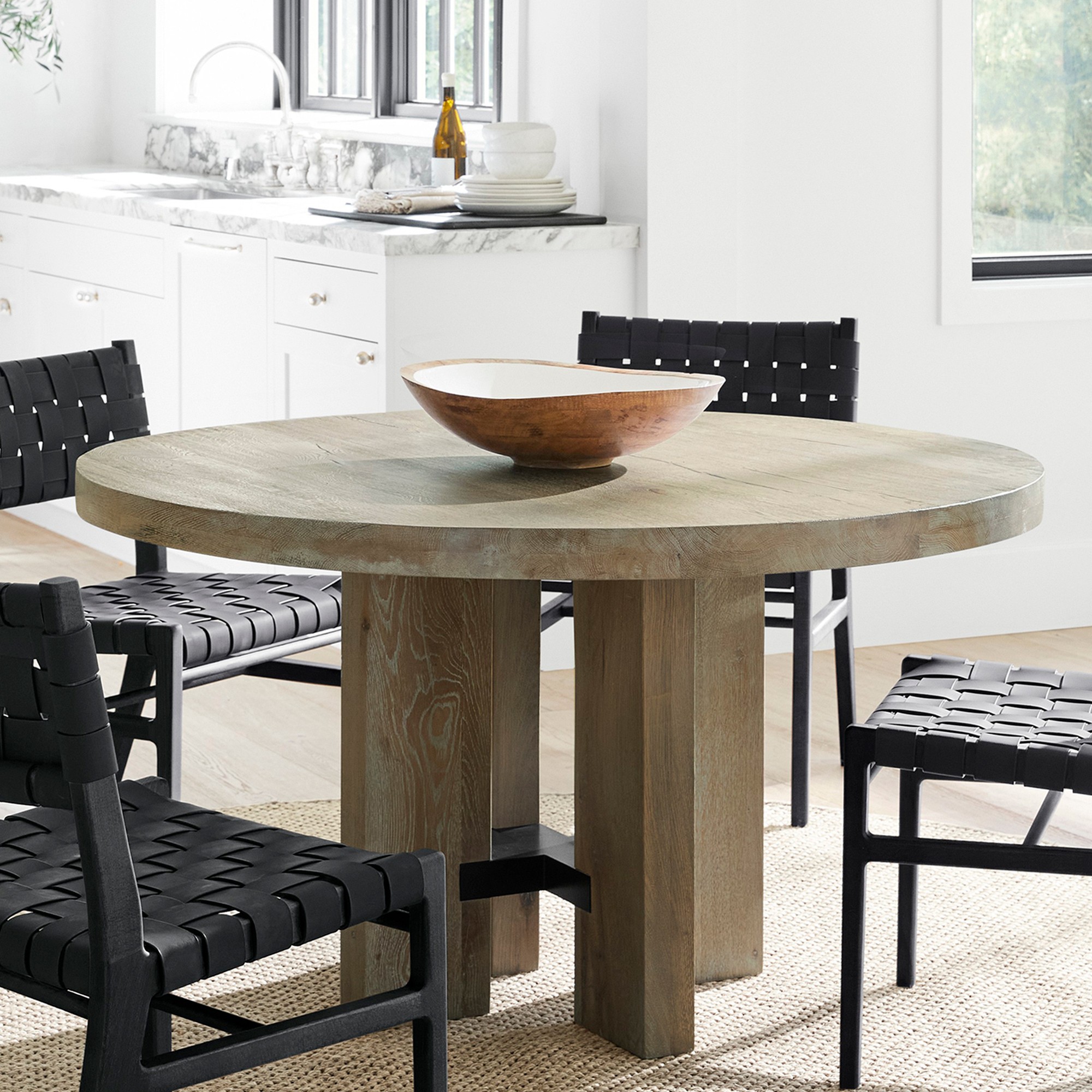Montauk Round Dining Table (52)