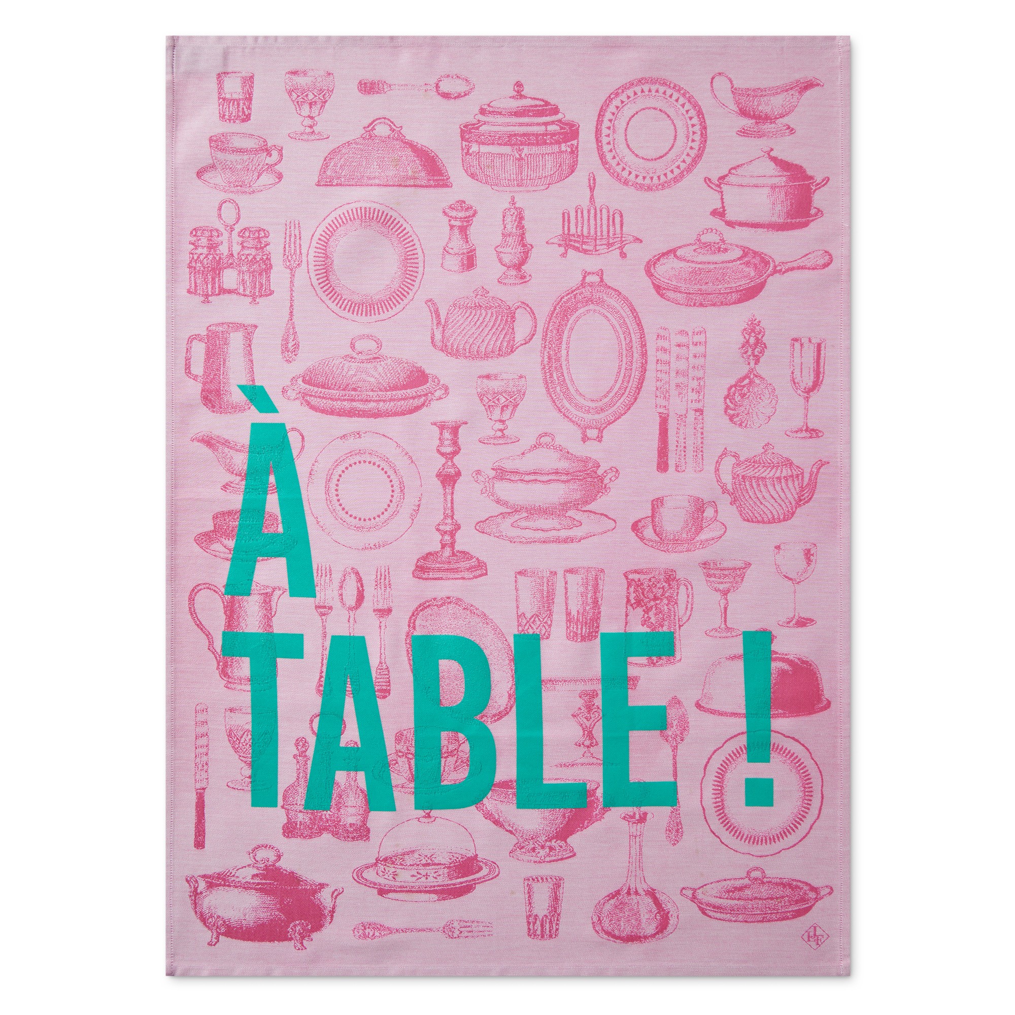 Jacquard Francais Á Table! Tea Towel