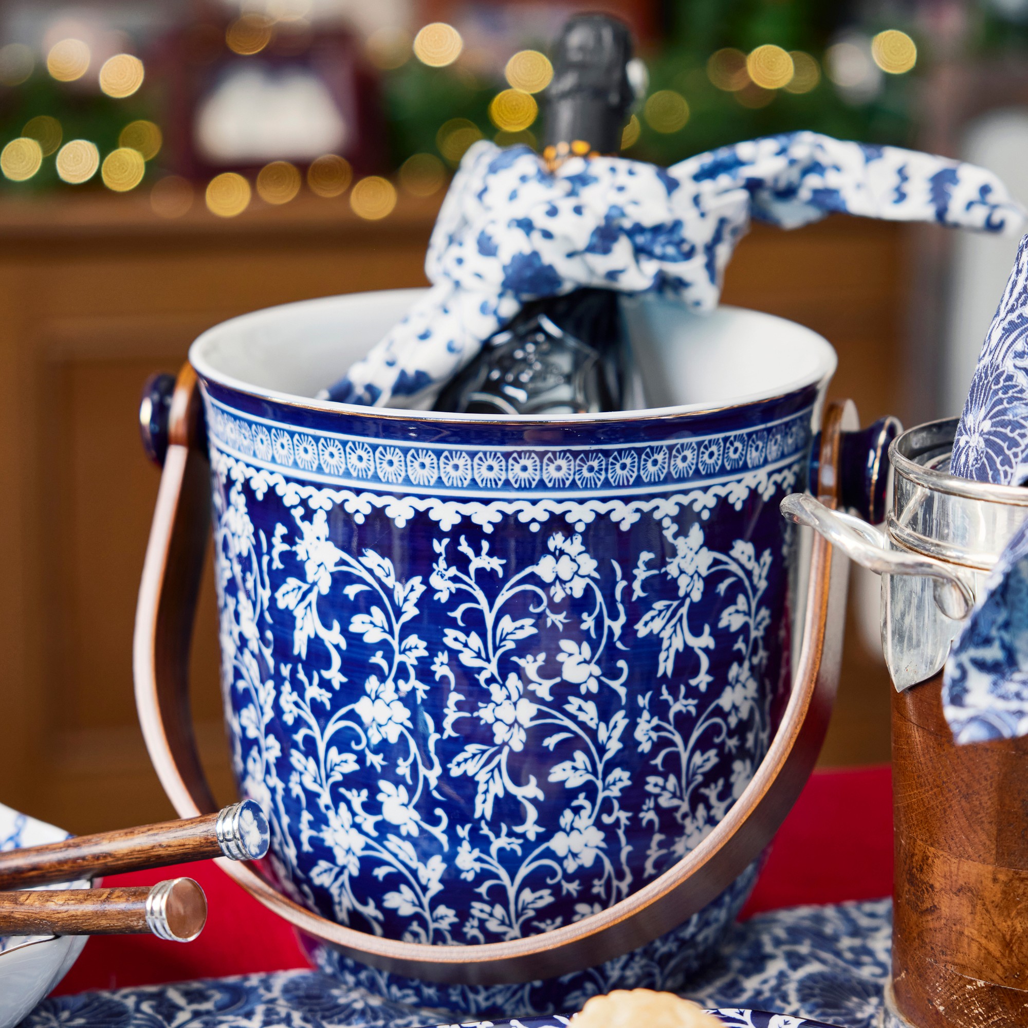 Marlo Thomas x Williams Sonoma Champagne Ceramic Bucket