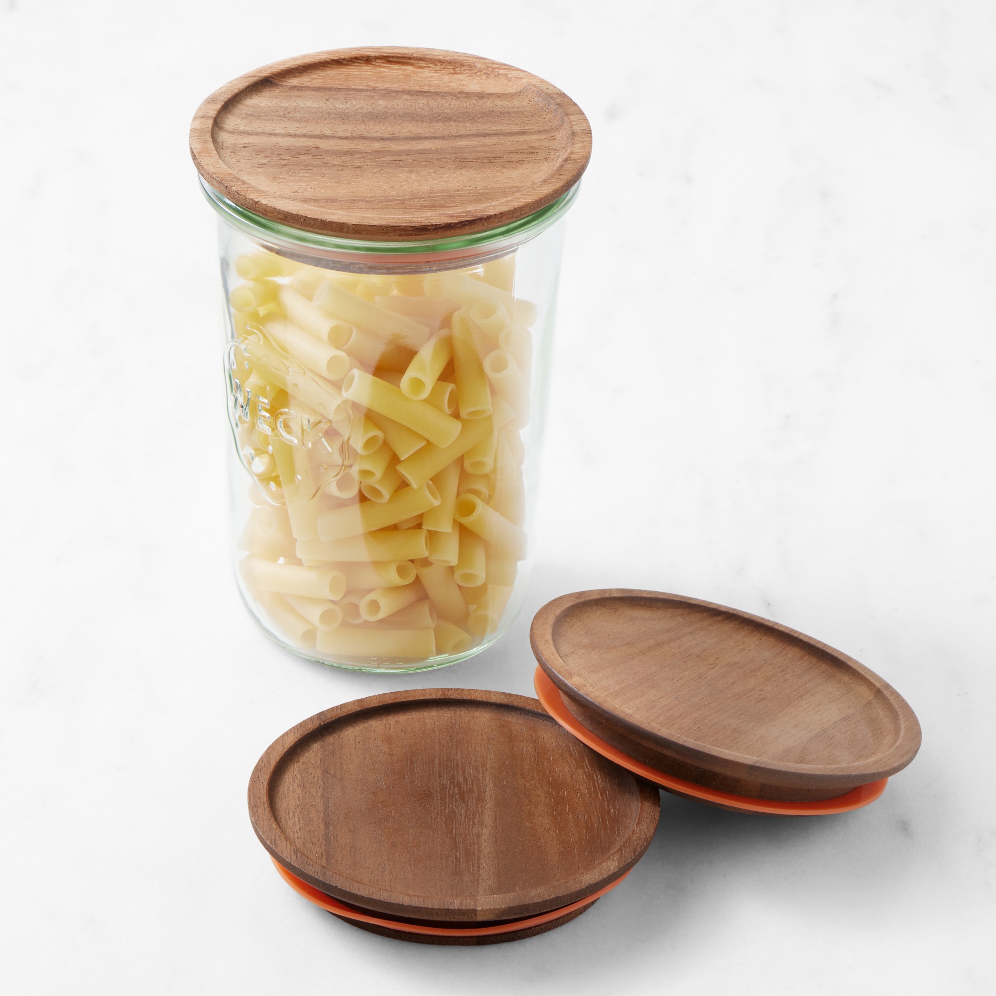 Weck Wood Lid, Set of 3