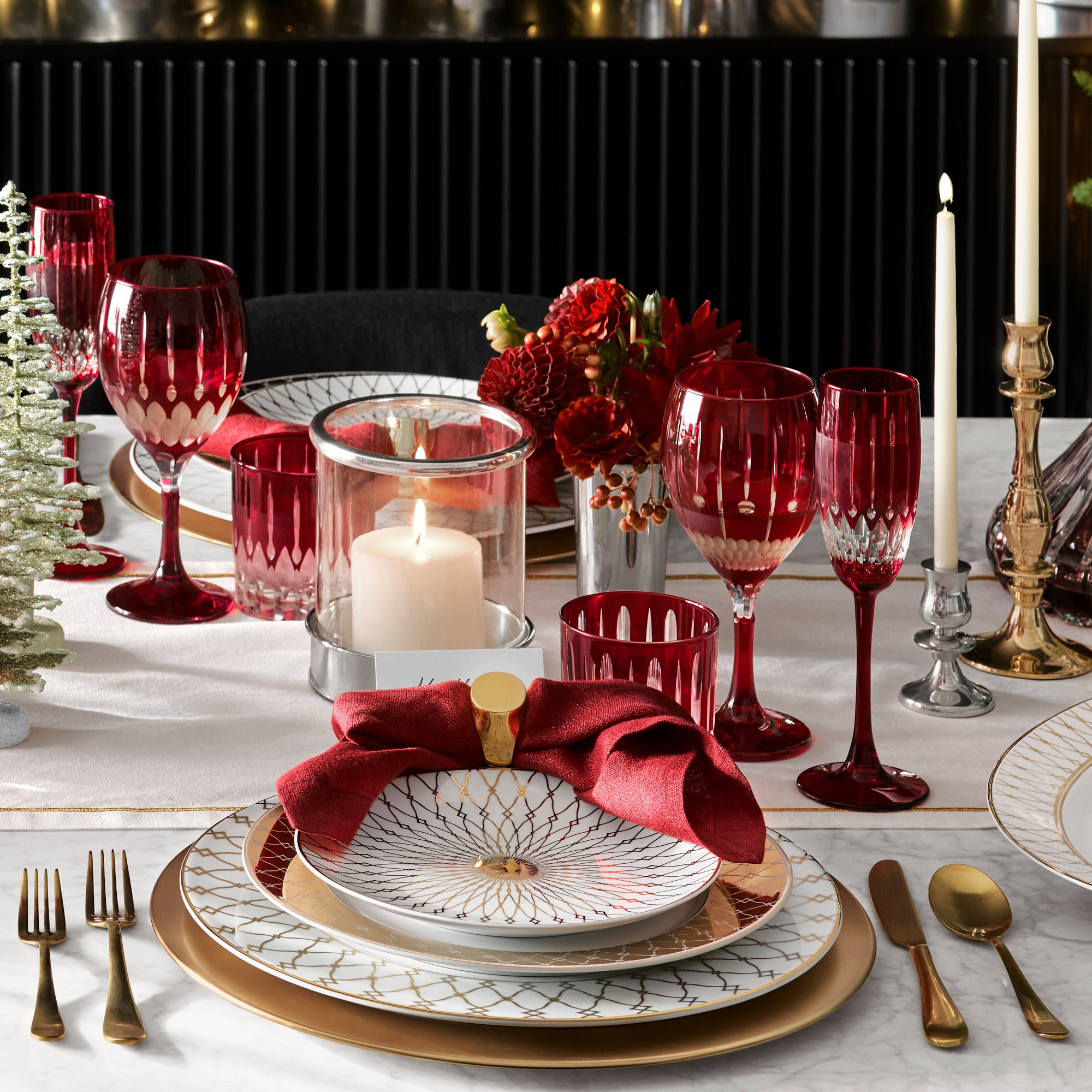 Heirloom Gold Taper Holders