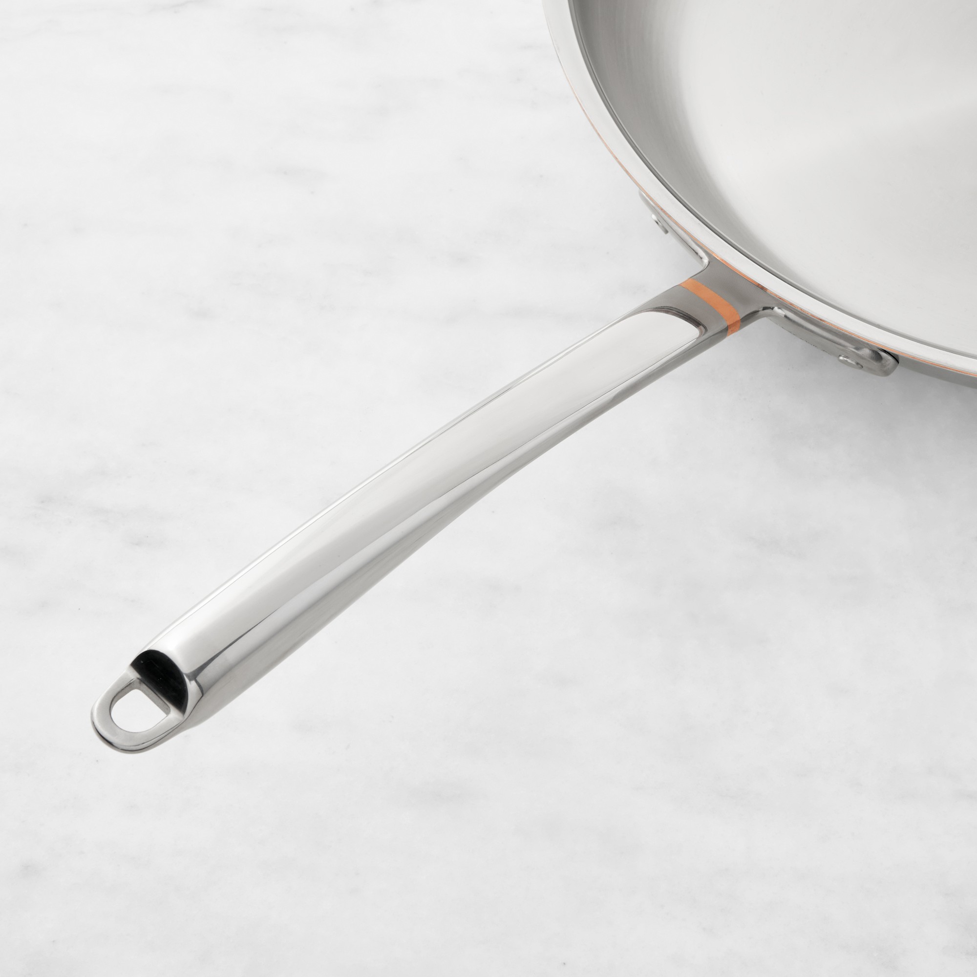 Williams Sonoma Signature Thermo-Clad™ Copper Pro Fry Pan