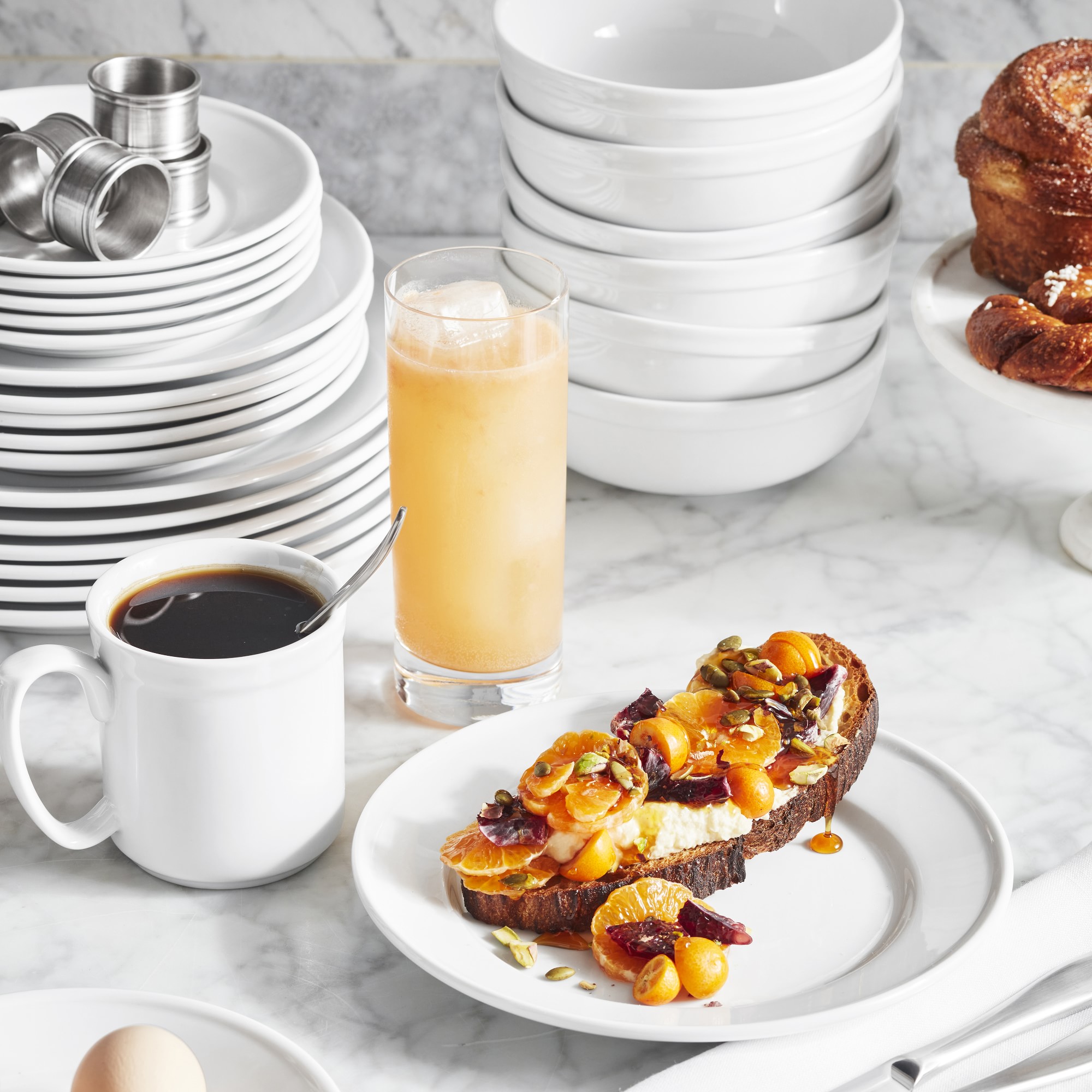 Williams Sonoma Pantry Mugs, Set of 6