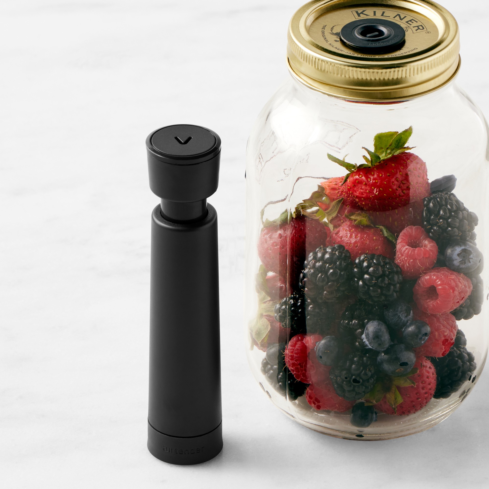 Airtender® Manual Air Pressure and Vacuum Sealer Set