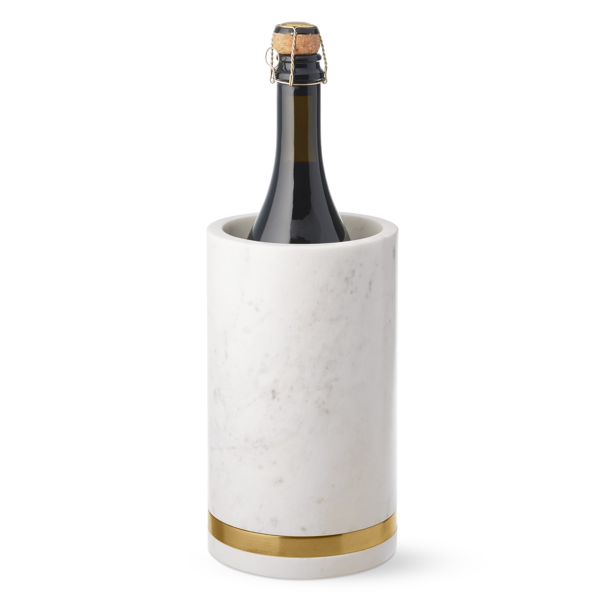 Marble & Brass Wine Chiller