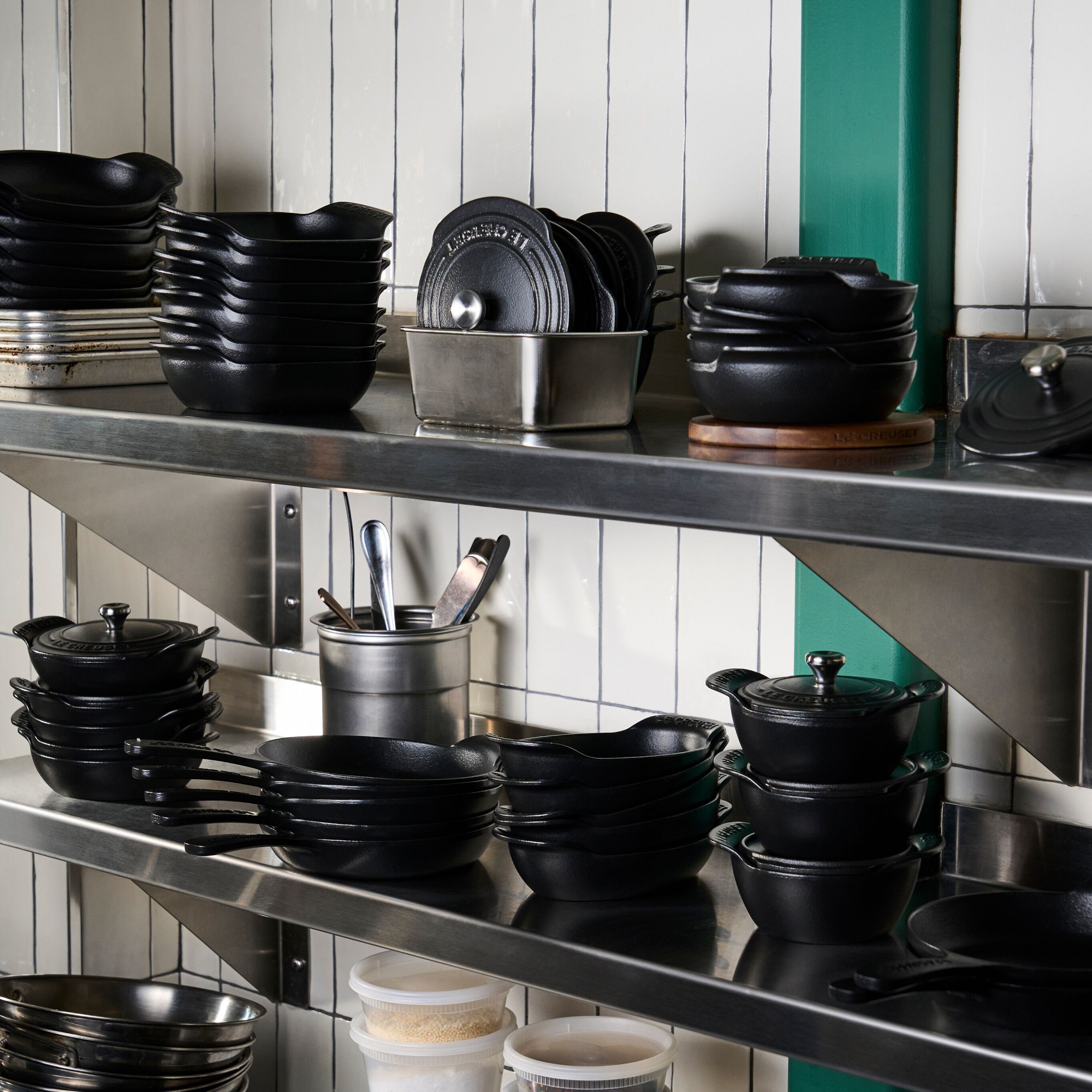 Le Creuset Gourmand Enameled Cast Iron 4-Piece Covered Braiser Set