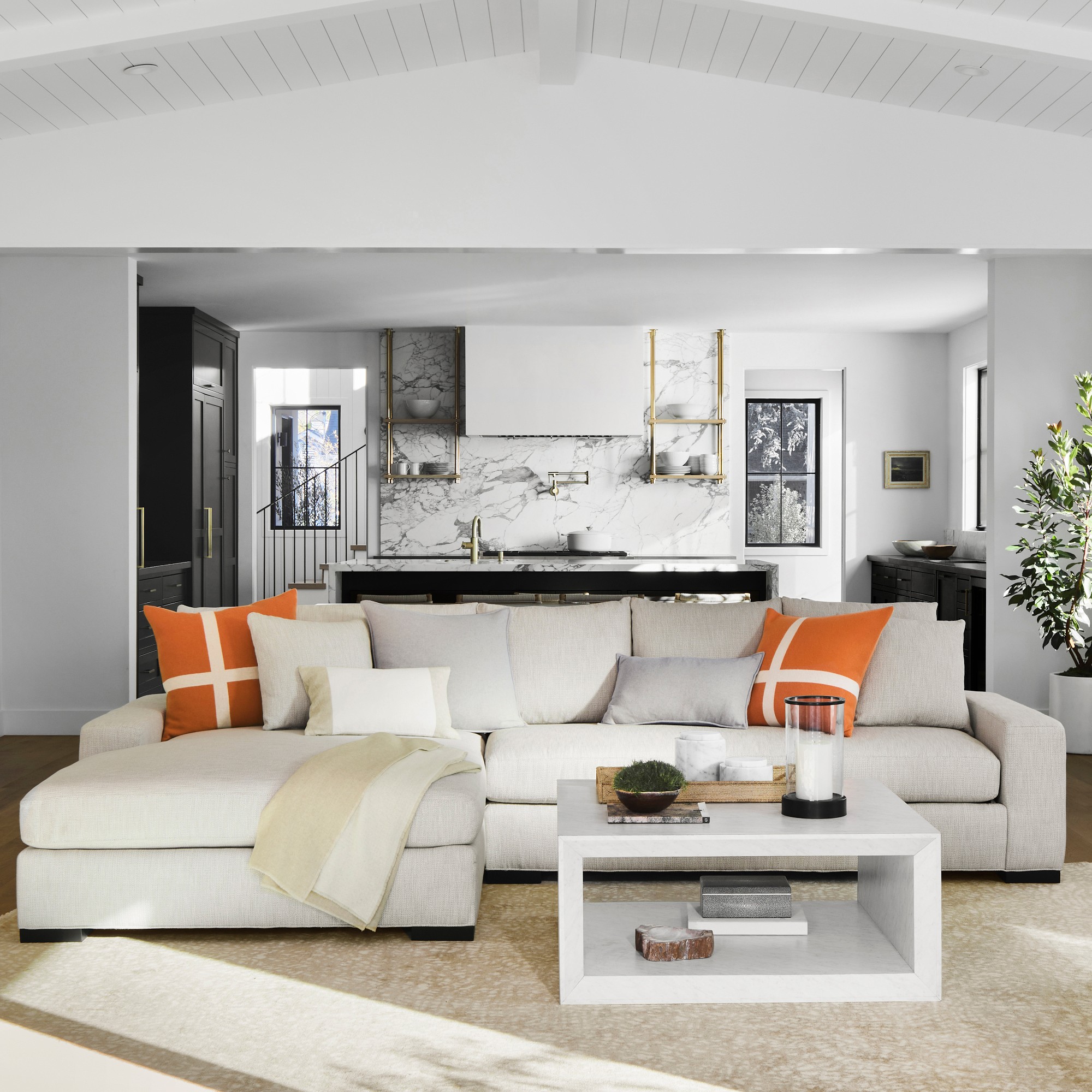 Robertson 2-Piece L-Shape Sectional with Chaise (132)