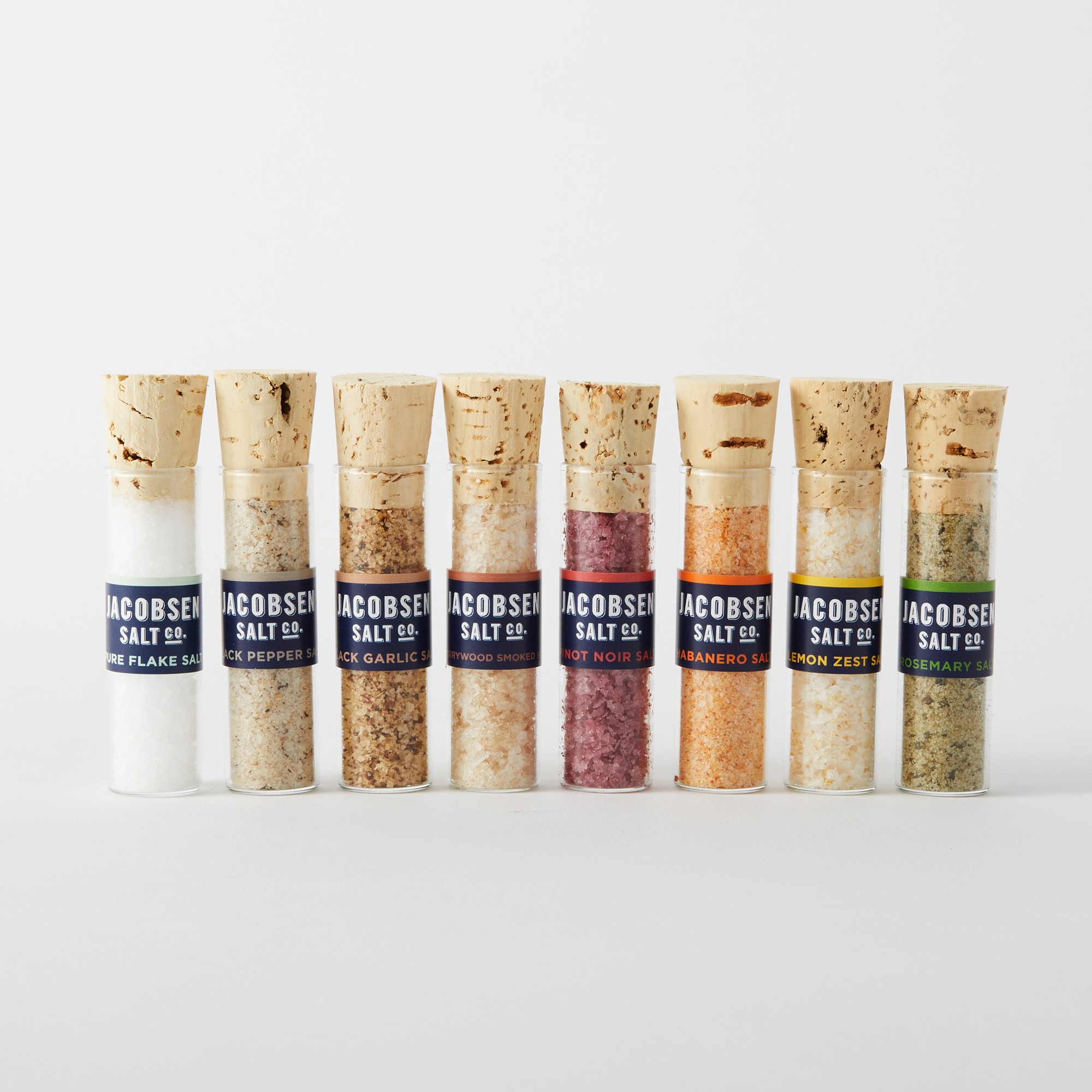 Jacobsen Salt Co. 8 Vial Set