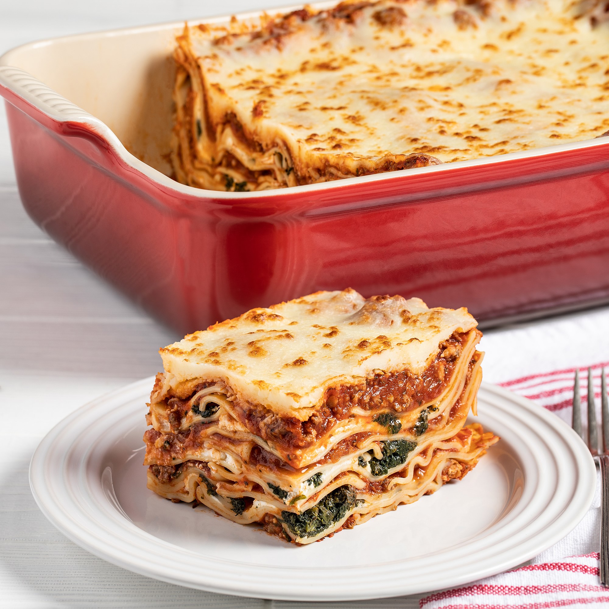 Le Creuset Stoneware Lasagna Pan, 6 1/2 Qt.