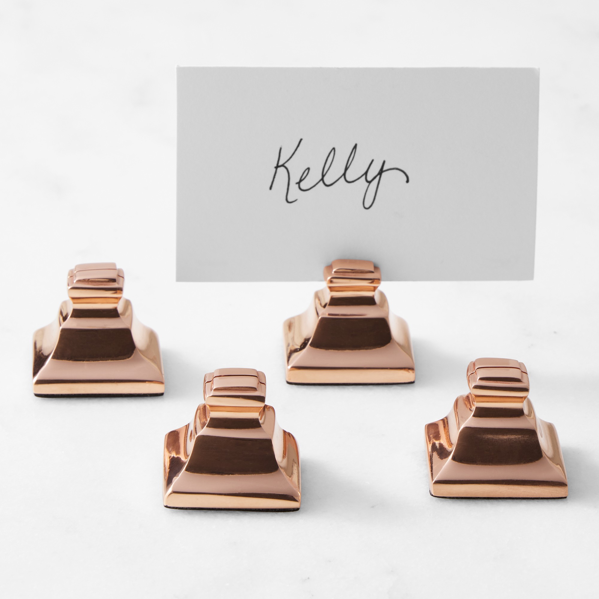 Heirloom Name Card Holders, Set of 4