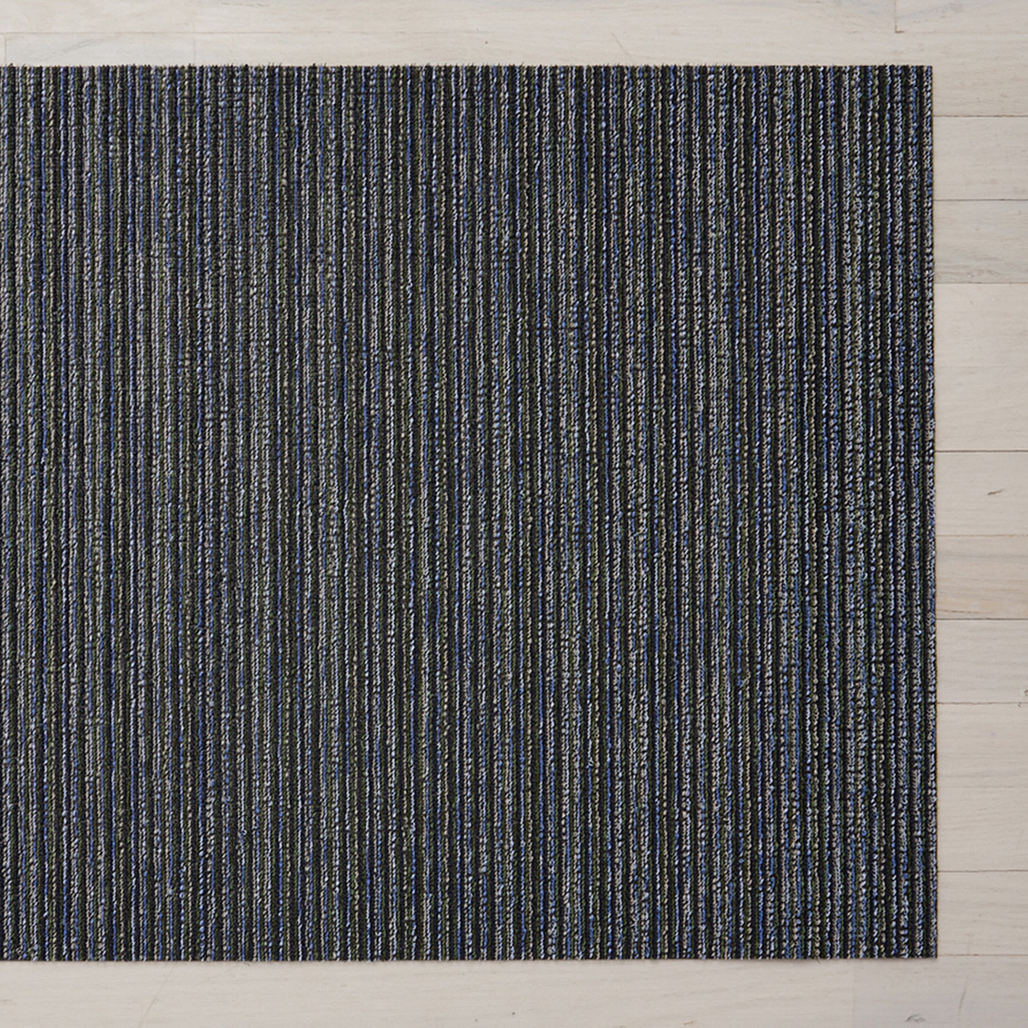 Chilewich Easy Care Skinny Stripe Shag Floormat