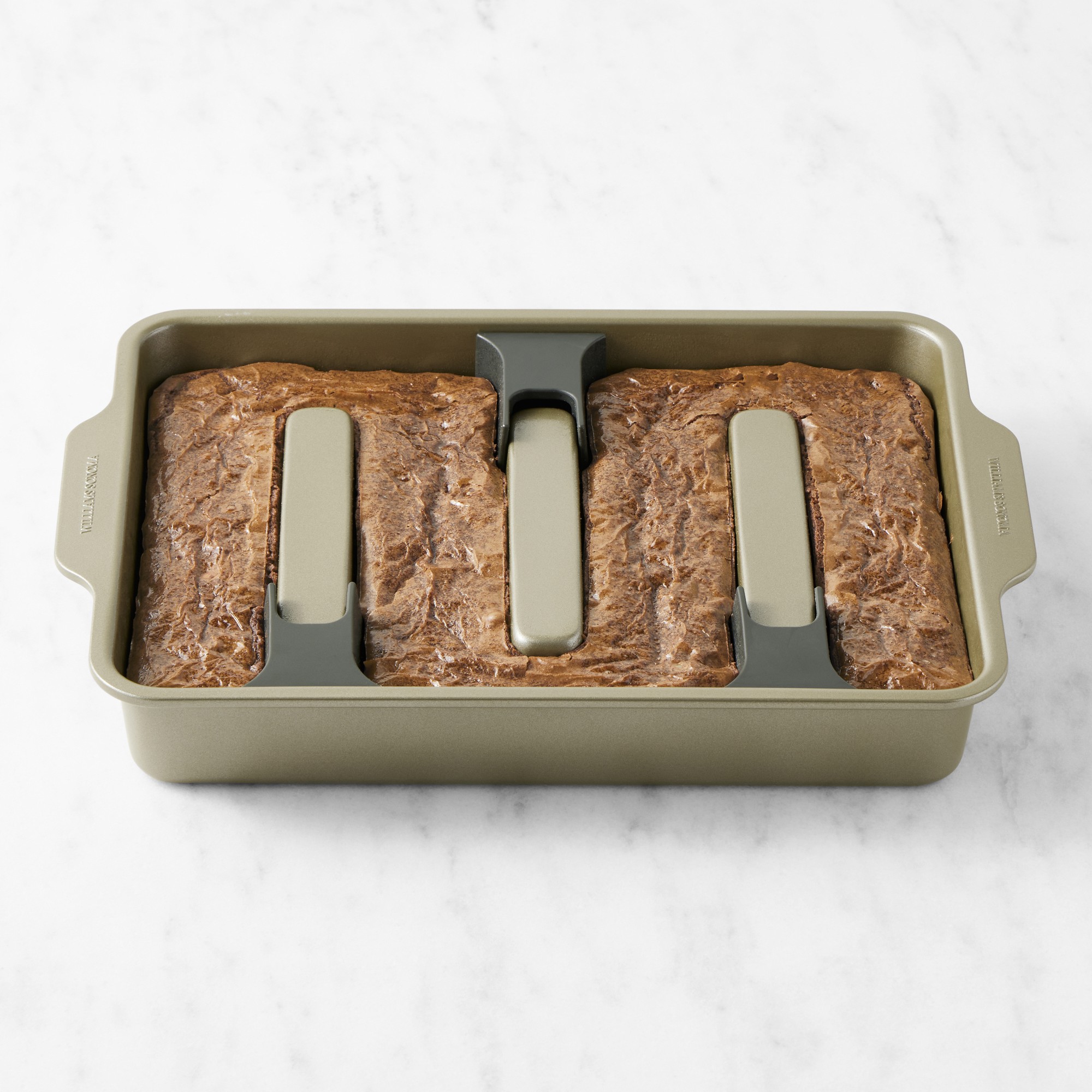 Williams Sonoma Goldtouch® Pro Ultimate Brownie Pan, 14 x 10