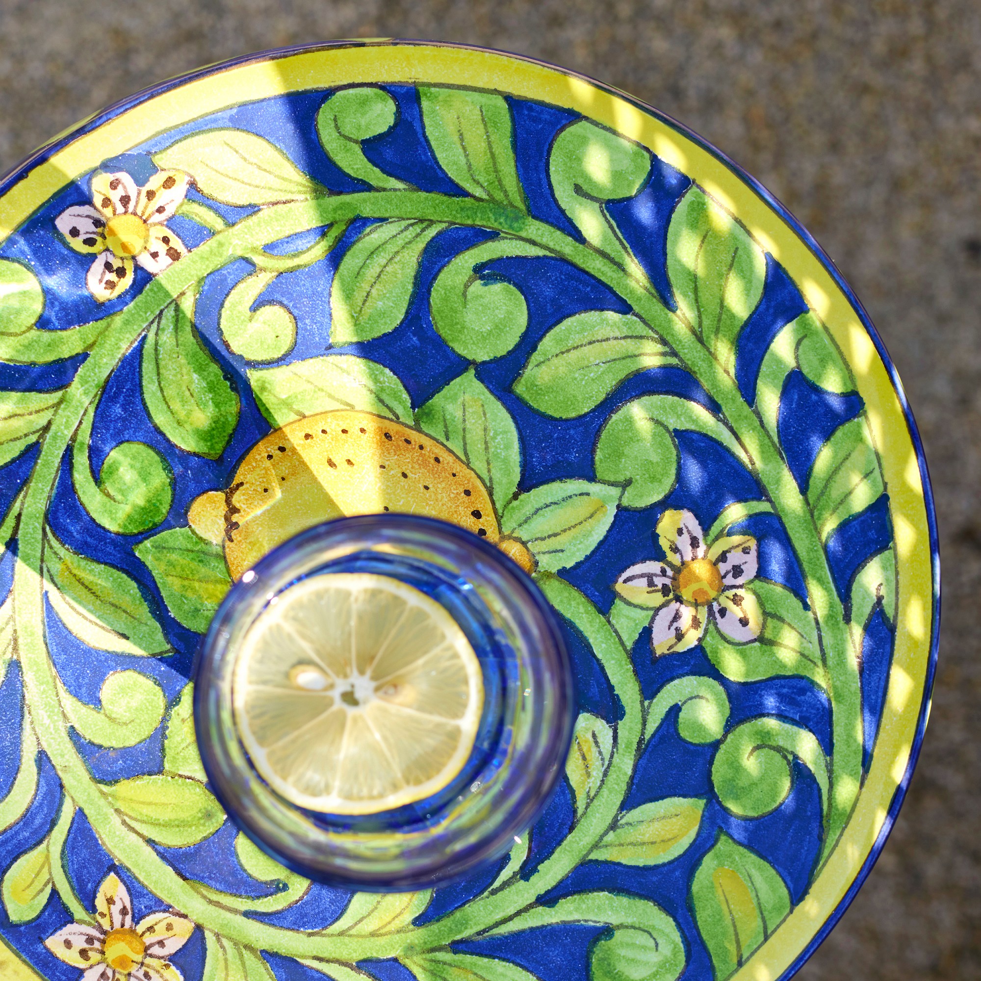 Ceramic Lemon Accent Table (13)