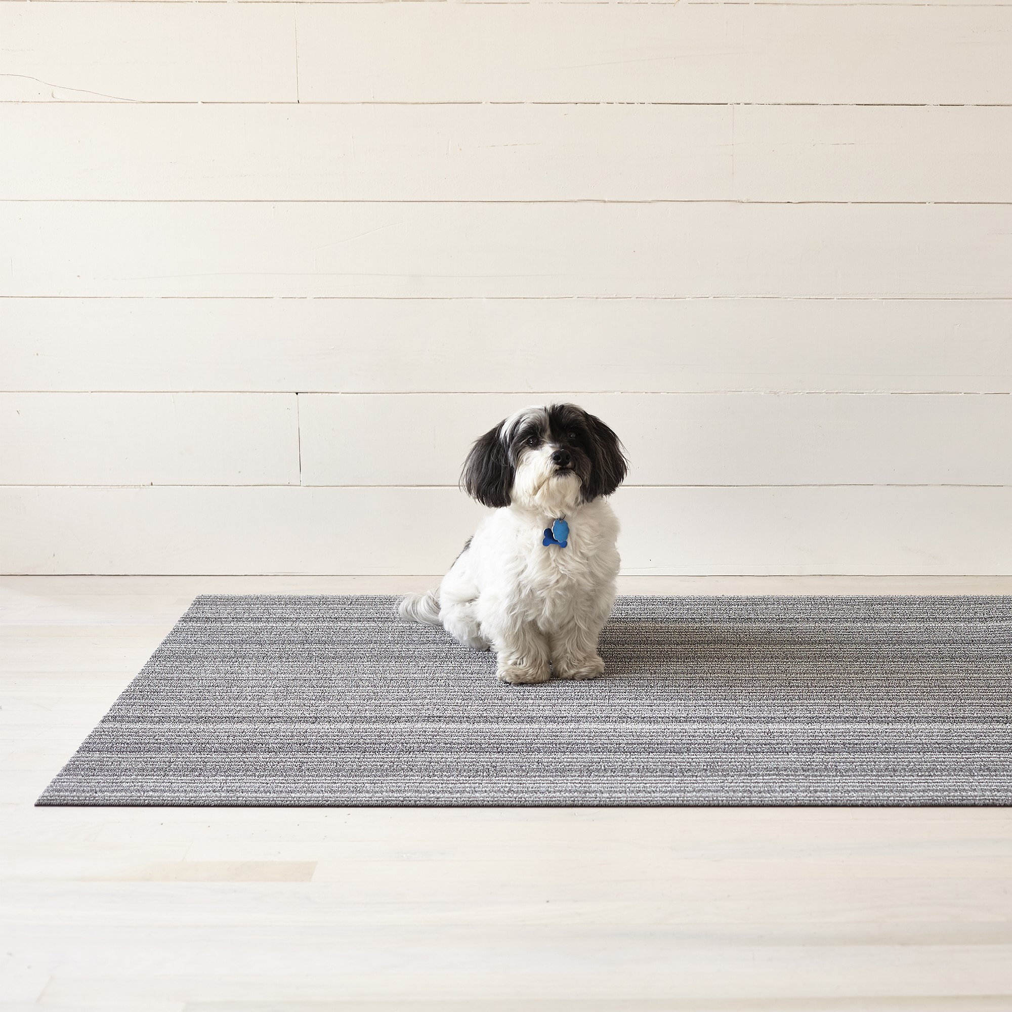 Chilewich Easy Care Skinny Stripe Shag Floormat
