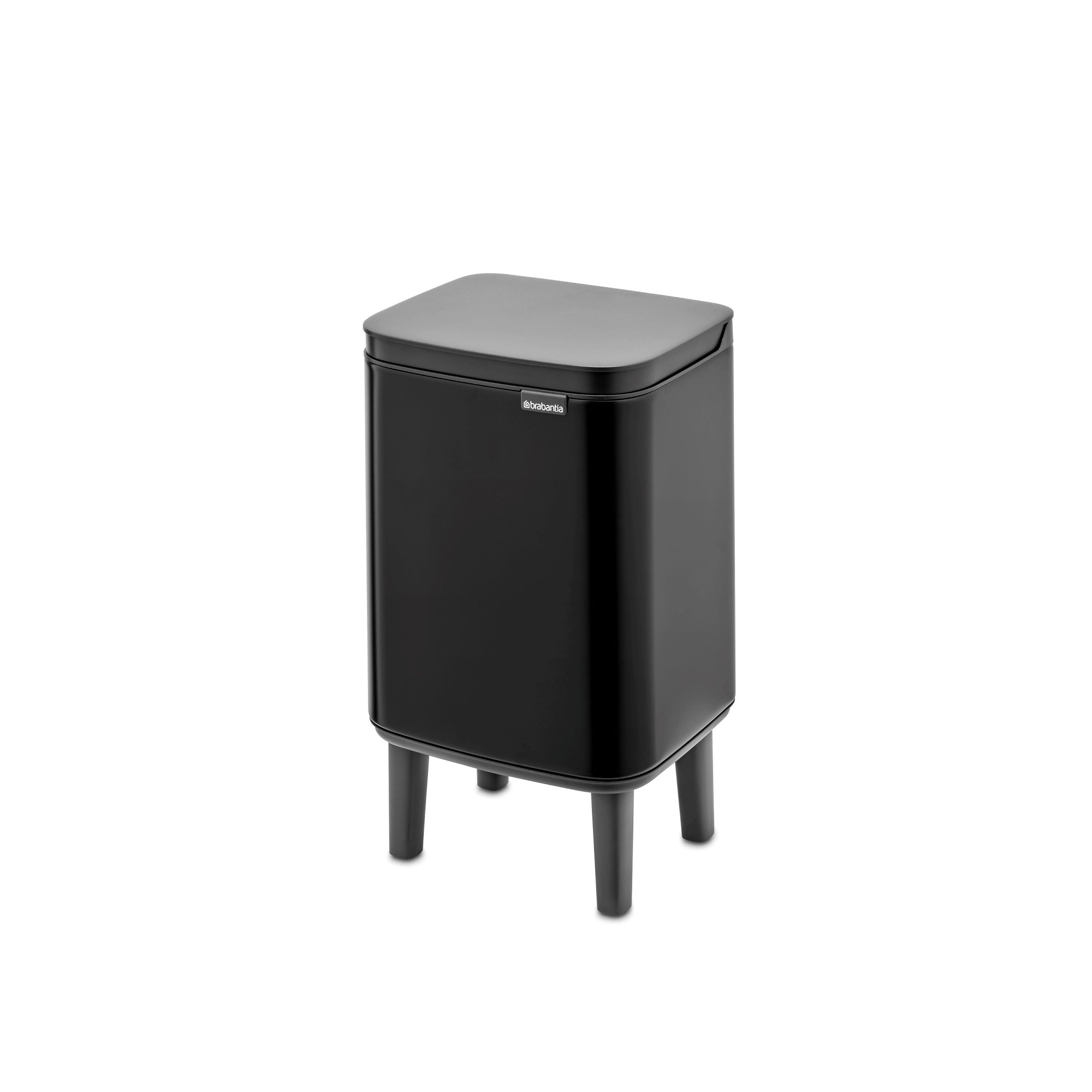 Brabantia Bo Hi Single Compartment Trash Can, 1.1-Gallon