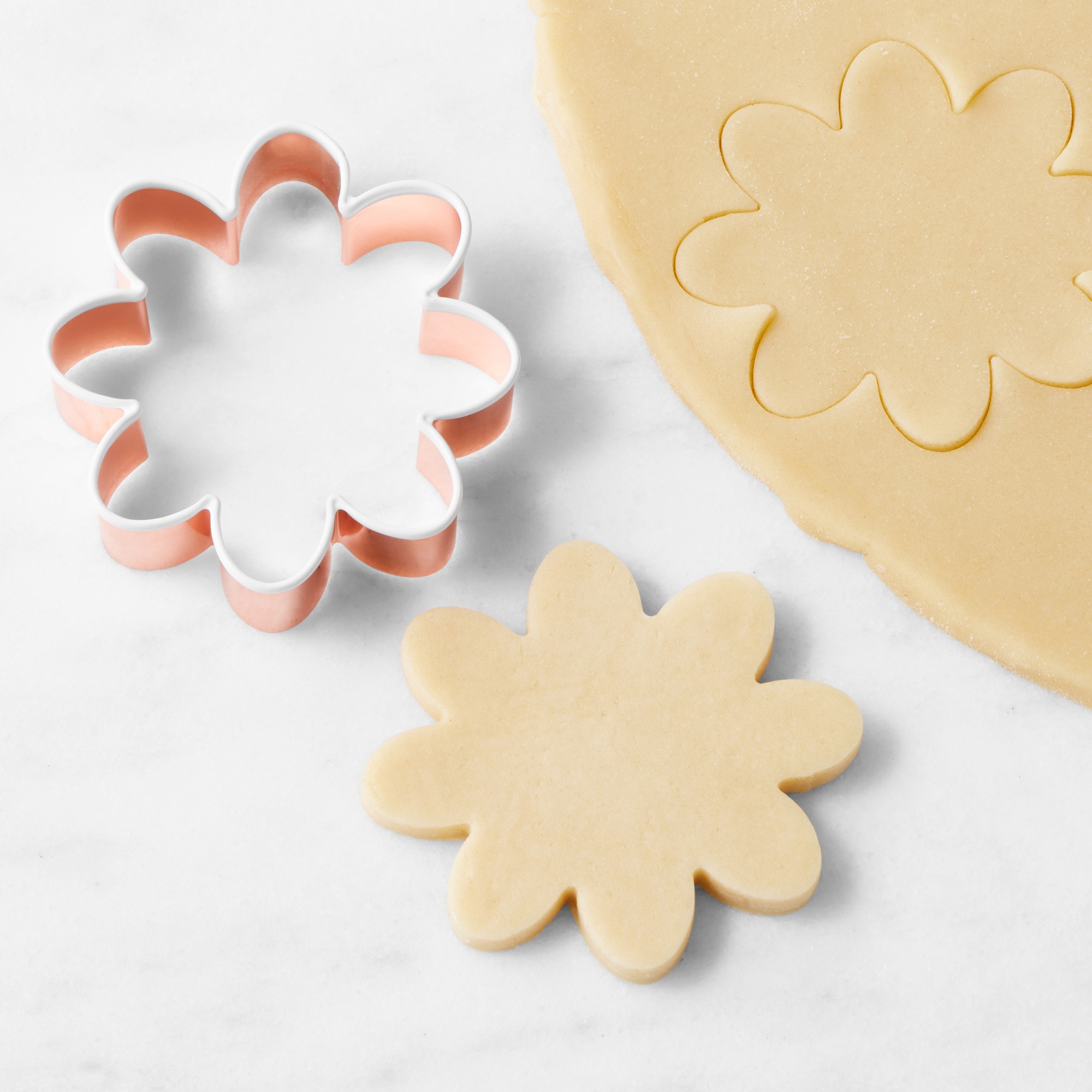 Williams Sonoma Copper Cookie Cutter with Silicone Edge