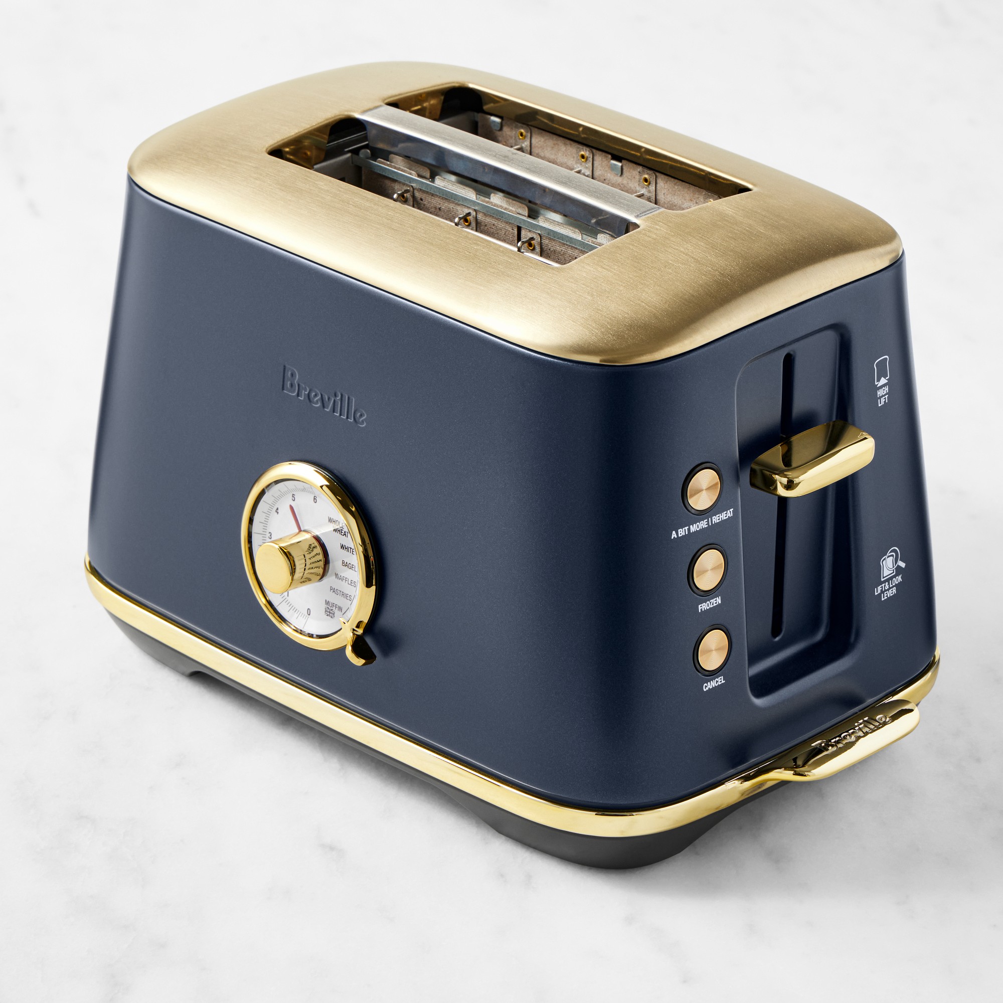Breville Toast Select™ Luxe 2-Slice Toaster Brass Collection