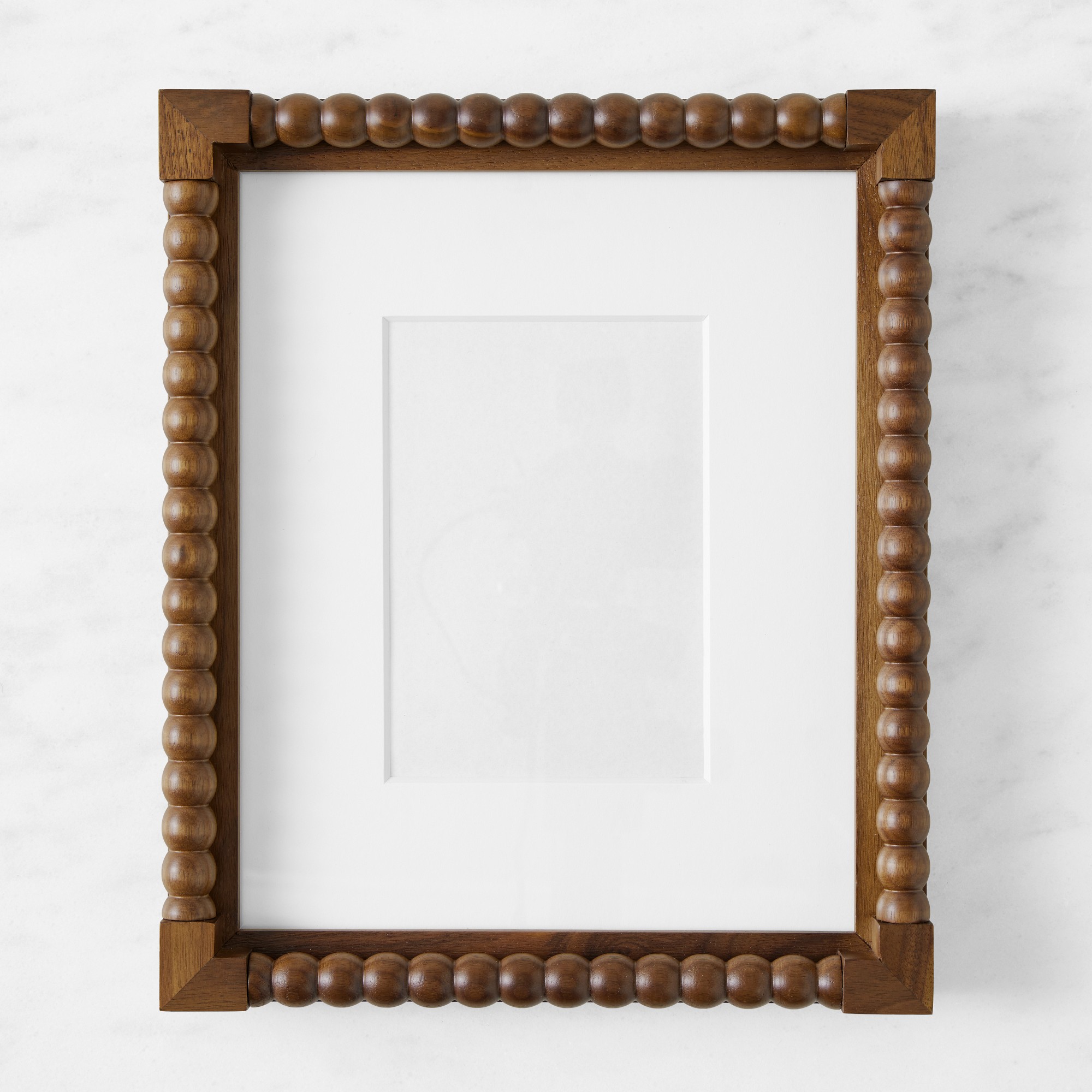 Sheila Bridges x Williams Sonoma Home Turned Walnut Picture Frame