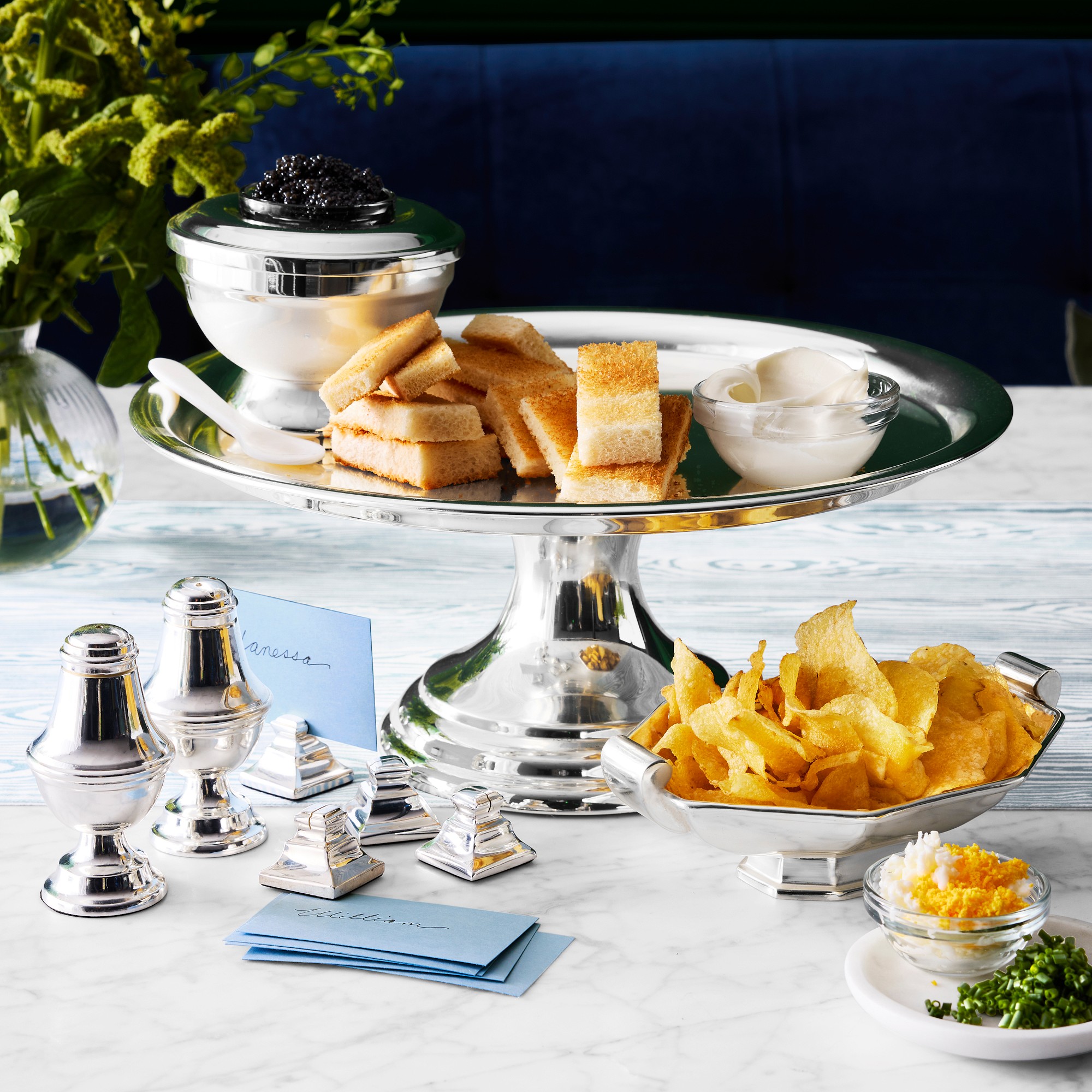 Heirloom Silver Fluted Bowl