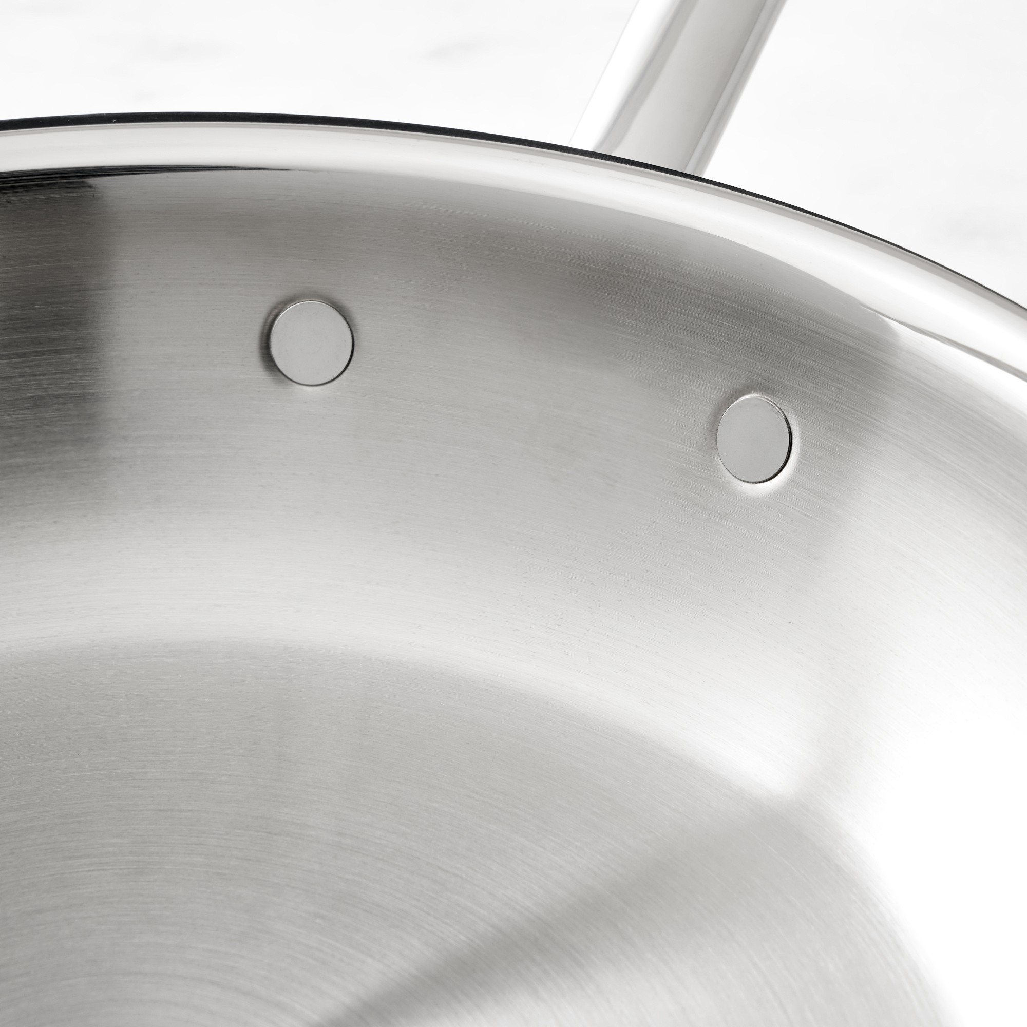 Williams Sonoma Signature Thermo-Clad™ Copper Pro Saute Pan, 4 1/2-Qt.