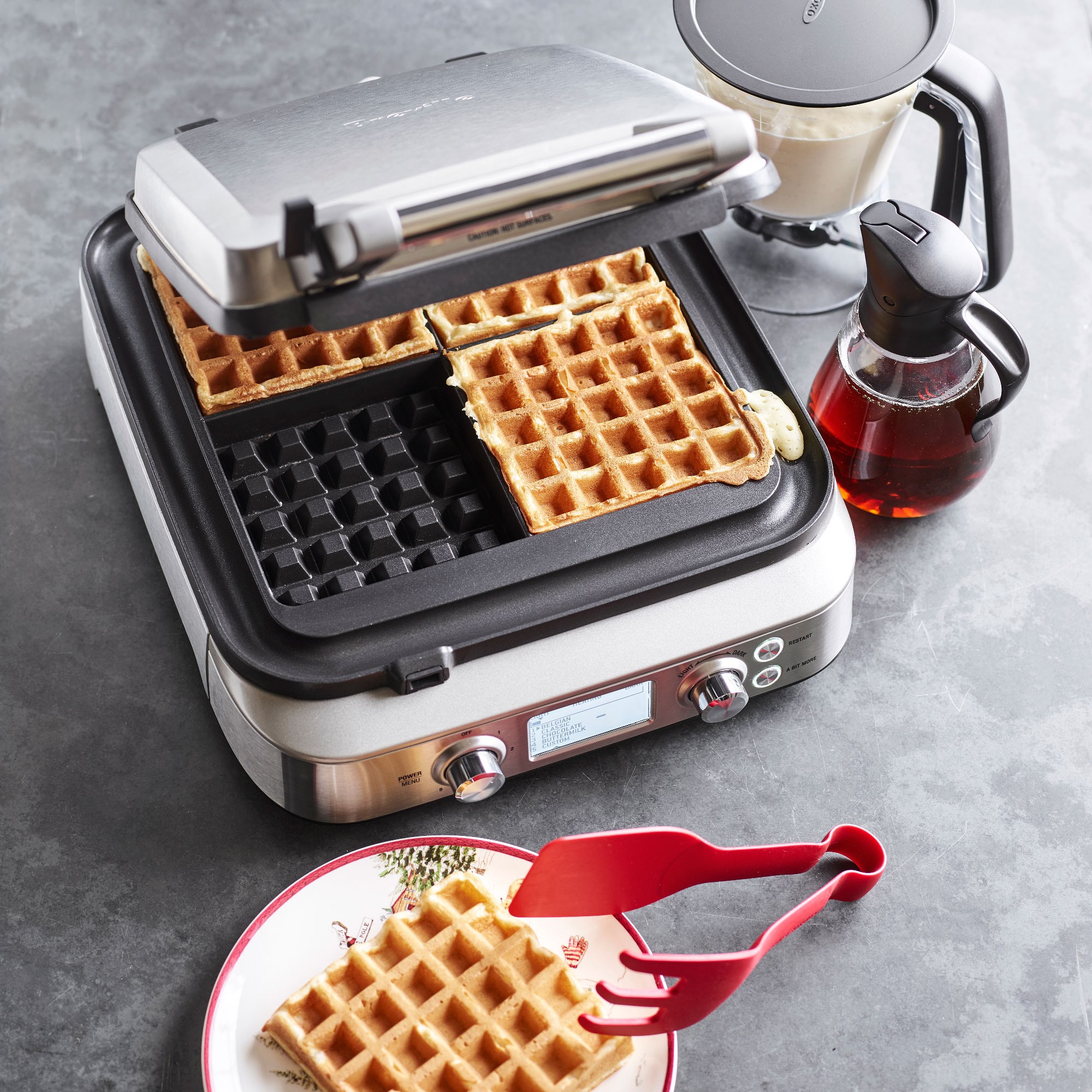Breville Smart Waffle™ Pro Square Waffle Maker