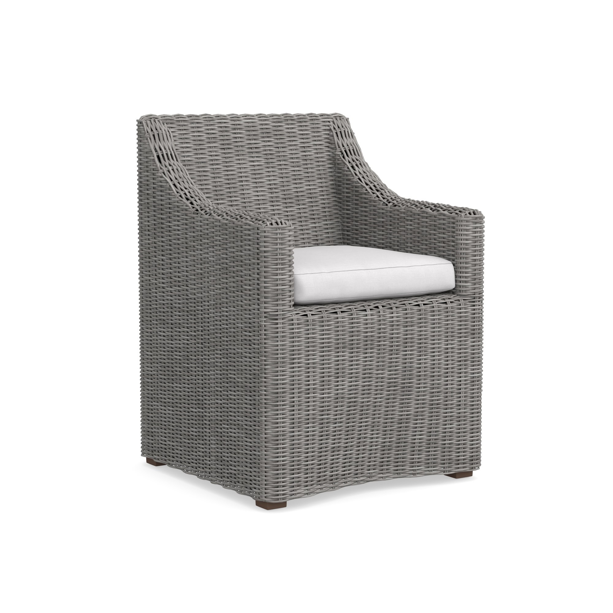 San Clemente Outdoor Grey Dining Armchair