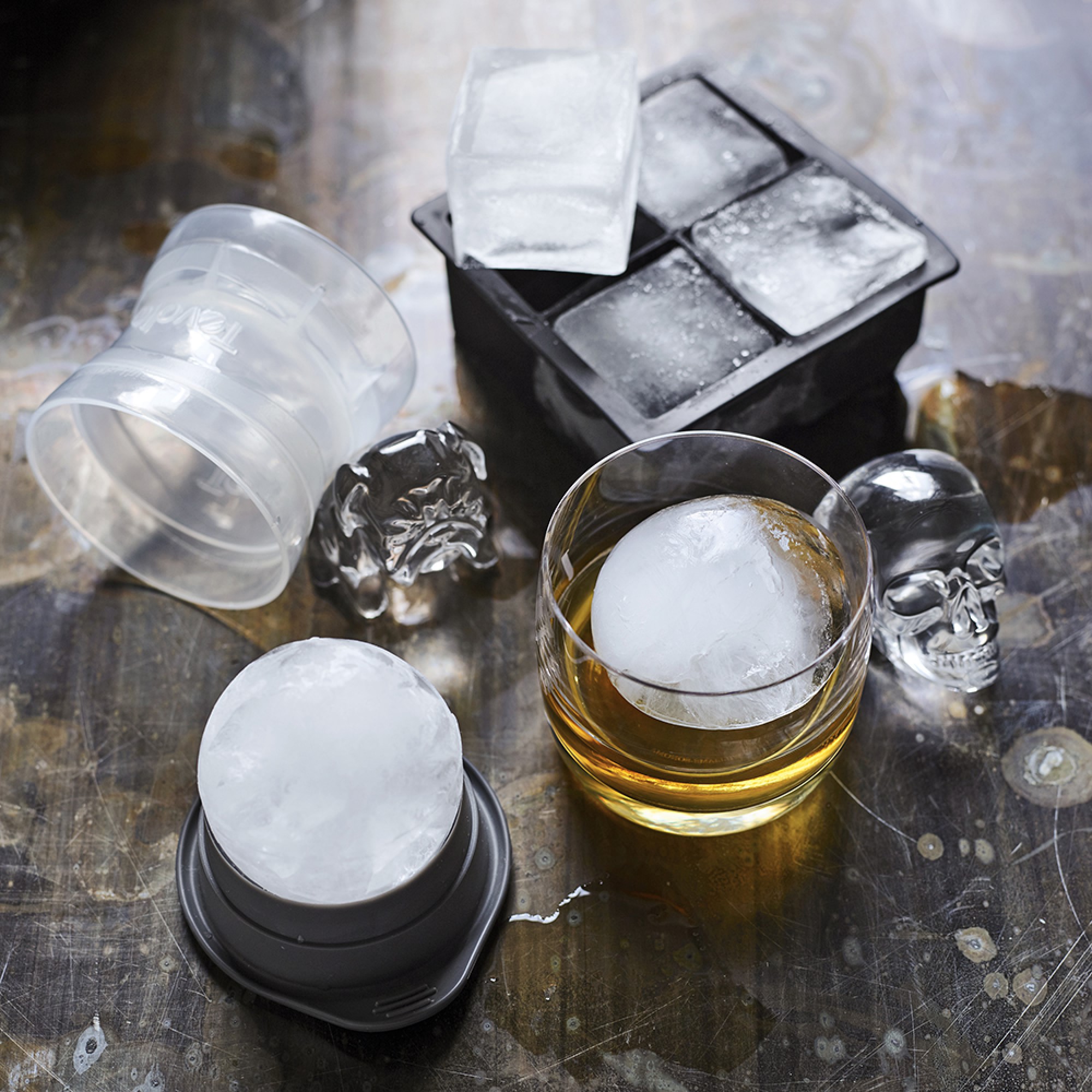 Williams Sonoma Novelty Ice Mold, Set of 2, Bulldog