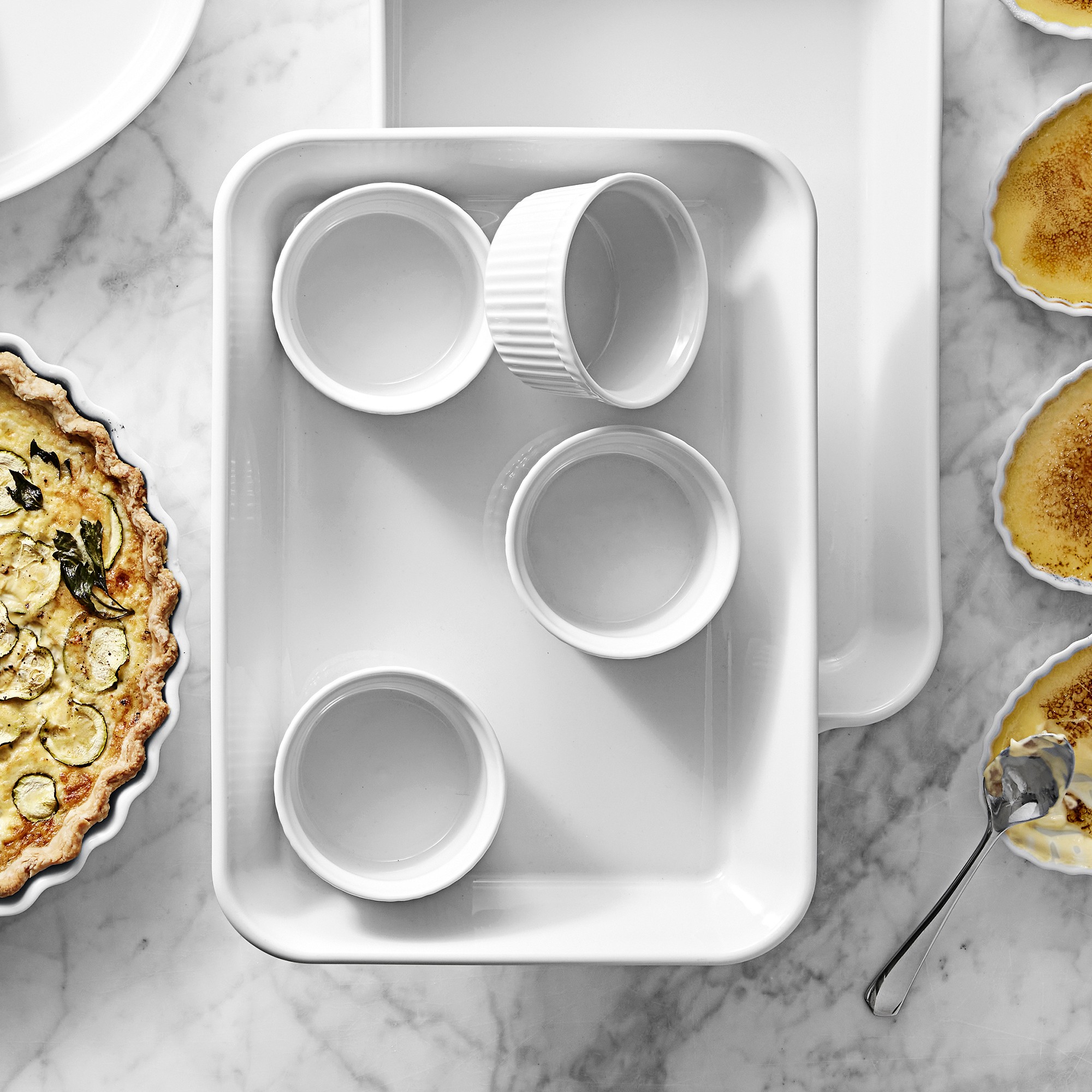 Apilco Porcelain Soufflé Dishes