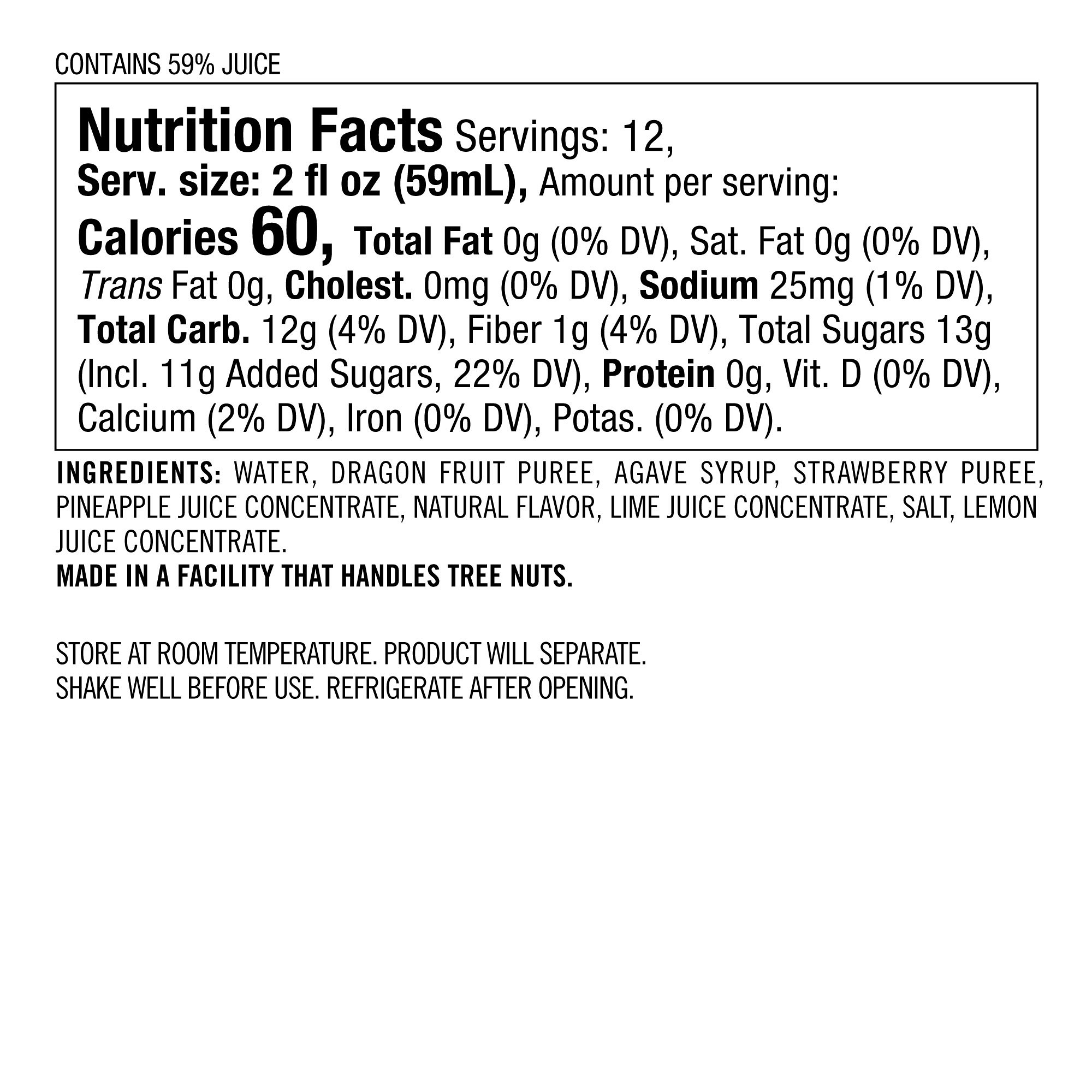 Williams Sonoma Red Dragon Cocktail Mix