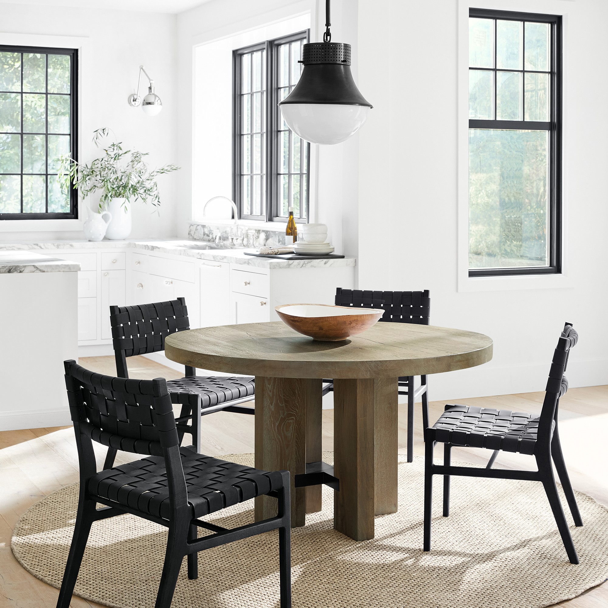 Montauk Round Dining Table (52)