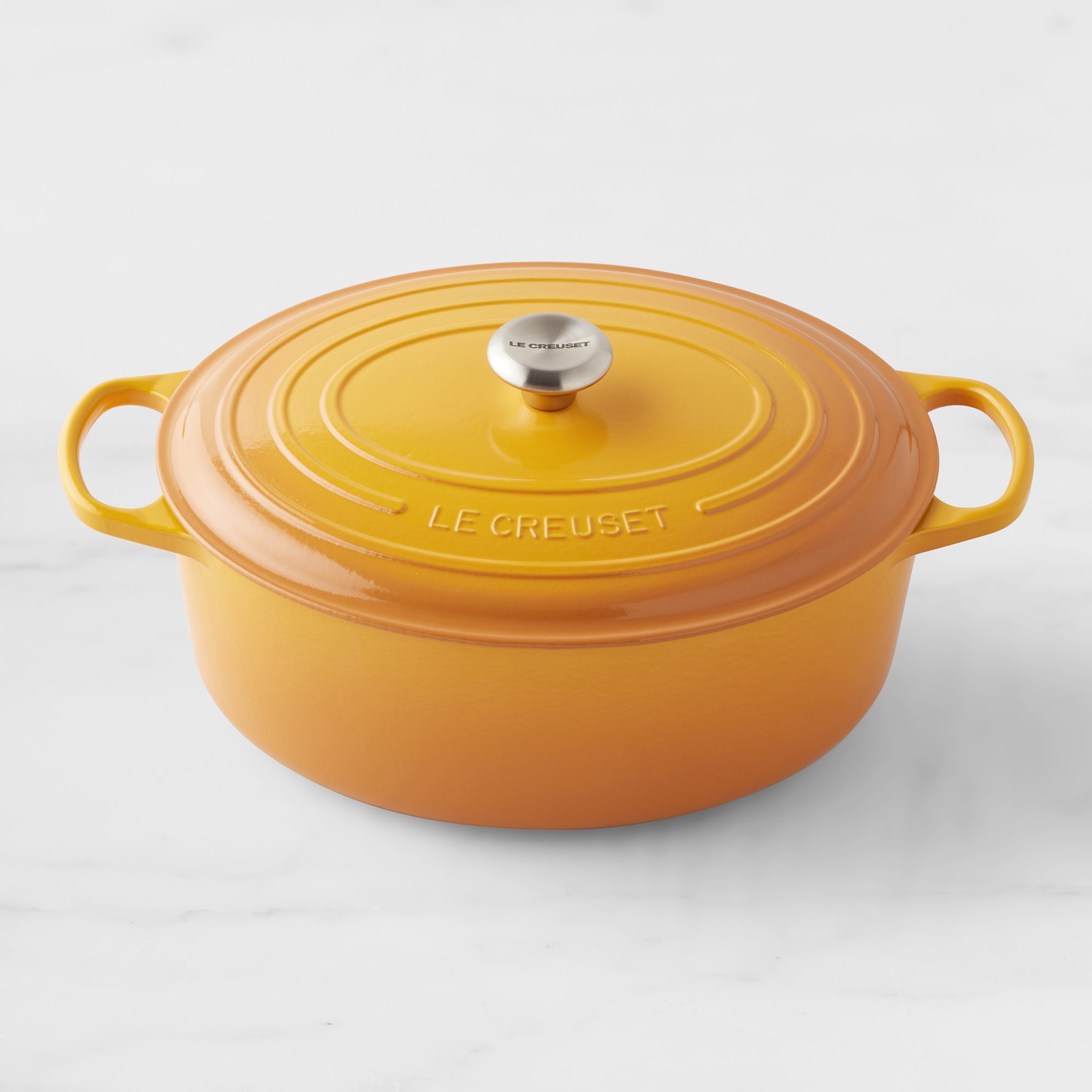 Le Creuset Signature Enameled Cast Iron Oval Dutch Oven
